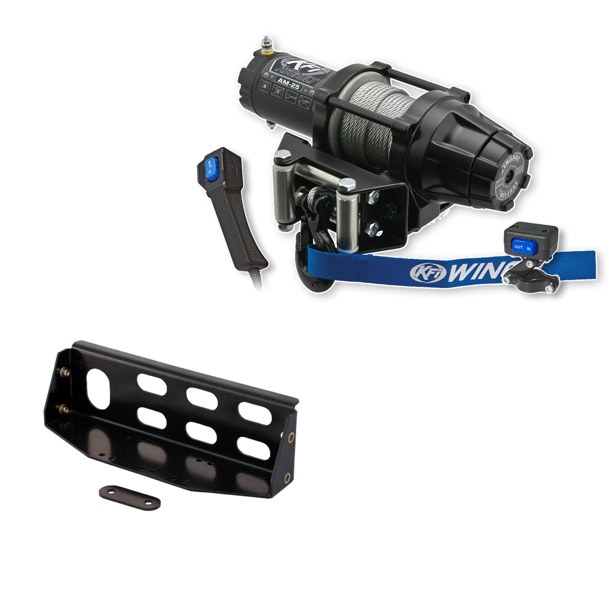 KFI Winch Kit For John Deere Gator HPX 615E ALL