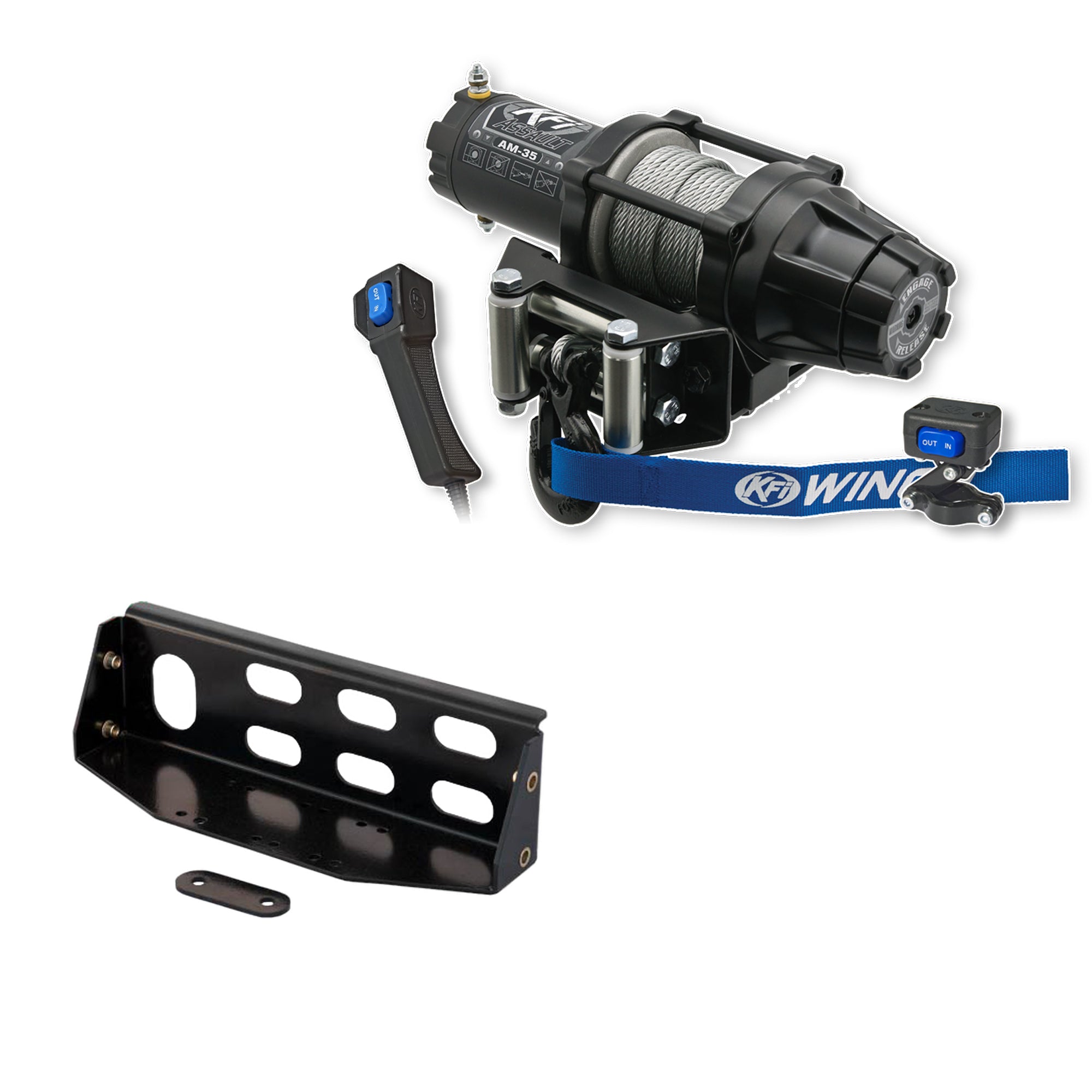 KFI Winch Kit For John Deere Gator HPX 615E ALL