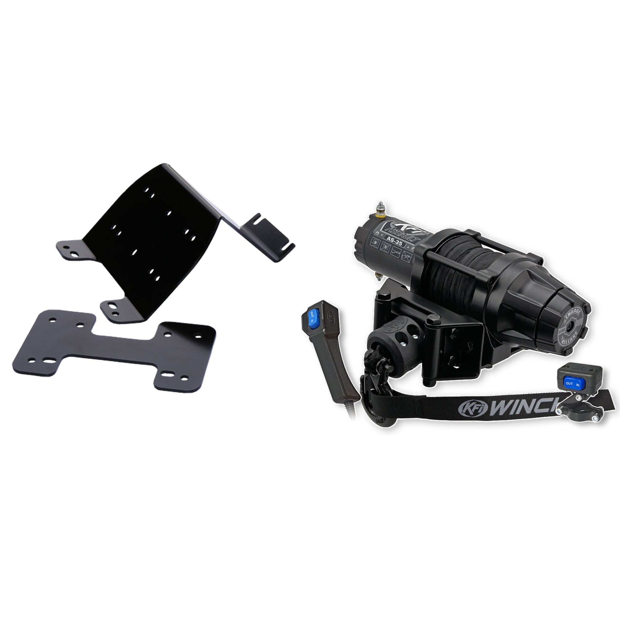 KFI Winch Kit For Honda Big Red 700 MUV 2009-2013