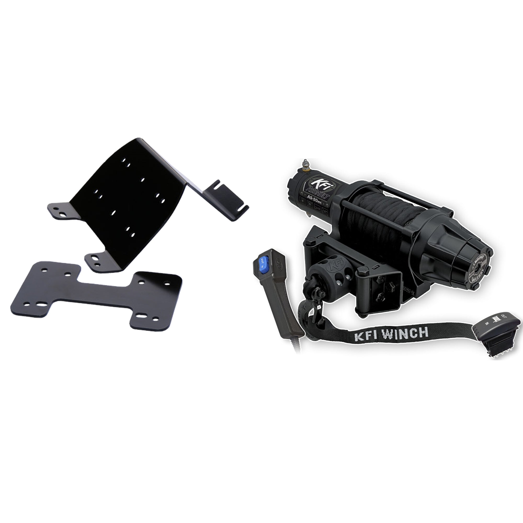 KFI Winch Kit For Honda Big Red 700 MUV 2009-2013