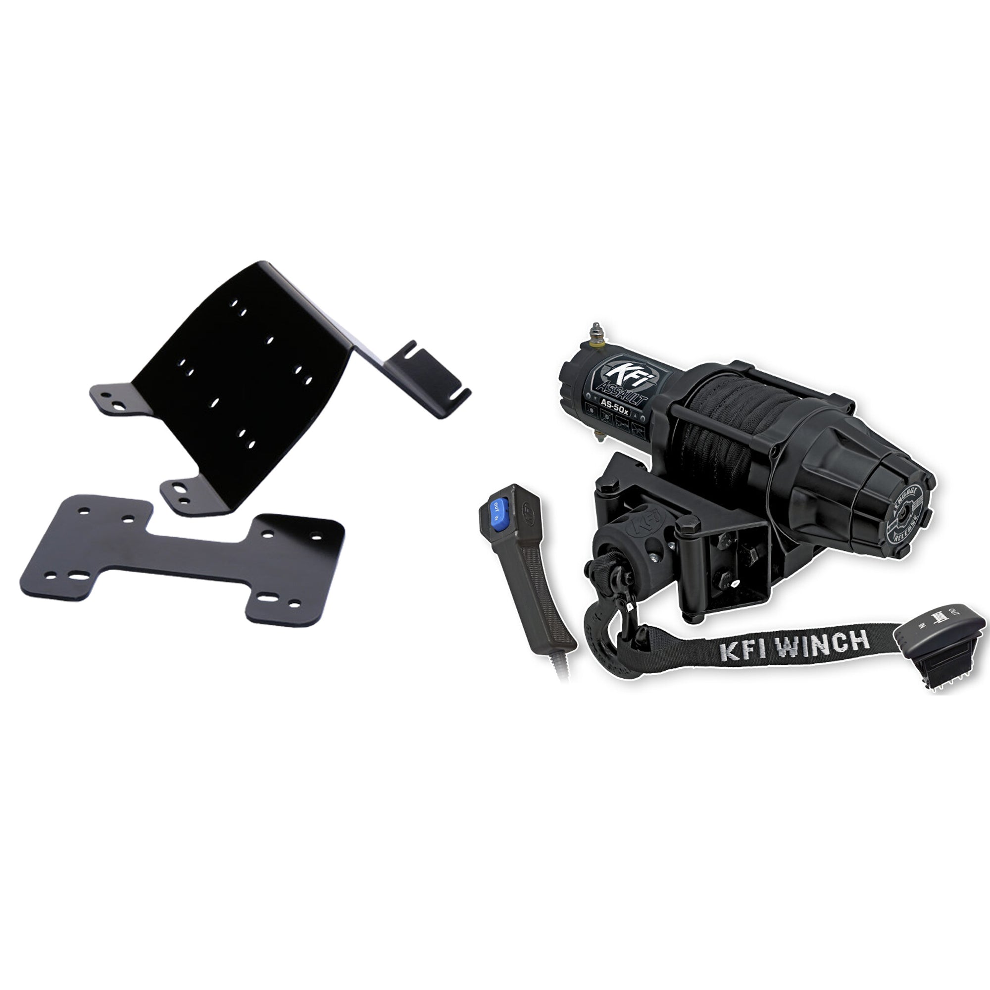 KFI Winch Kit For Honda Big Red 700 MUV 2009-2013