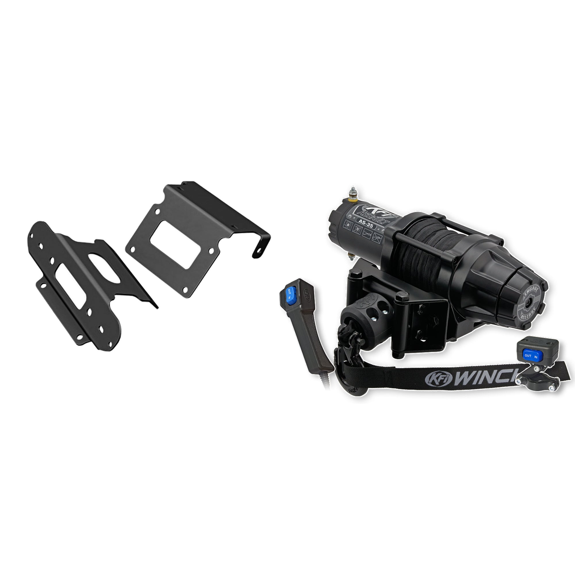 KFI Winch Kit For Honda TRX420 Rancher -IRS Models ONLY- FA/FPA/PG 2014