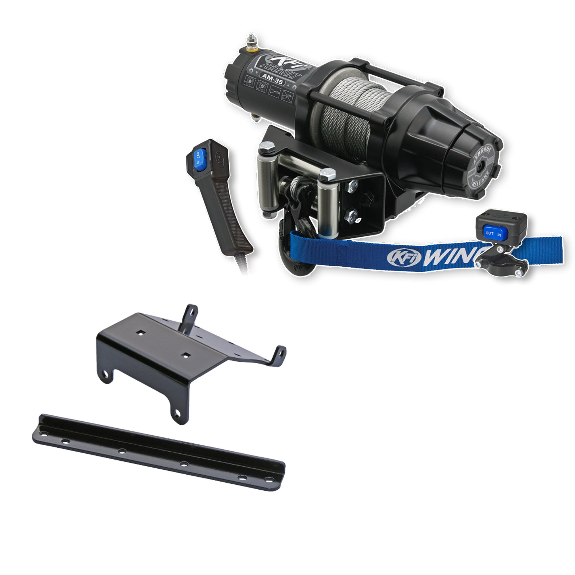 KFI Winch Kit For Honda TRX500 Foreman (FE/FM/FPE/FPM) 2012-2013