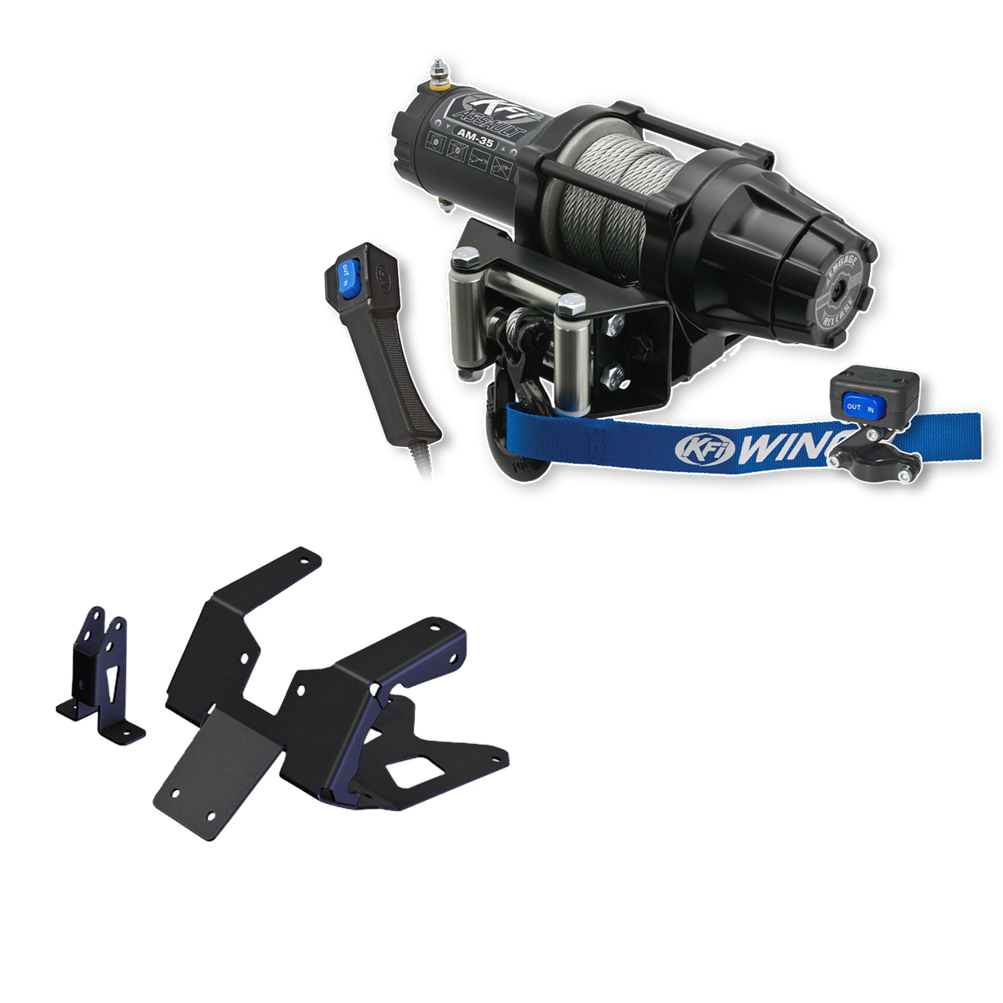 KFI Winch Kit For Can-Am Renegade 1000 2012-2019