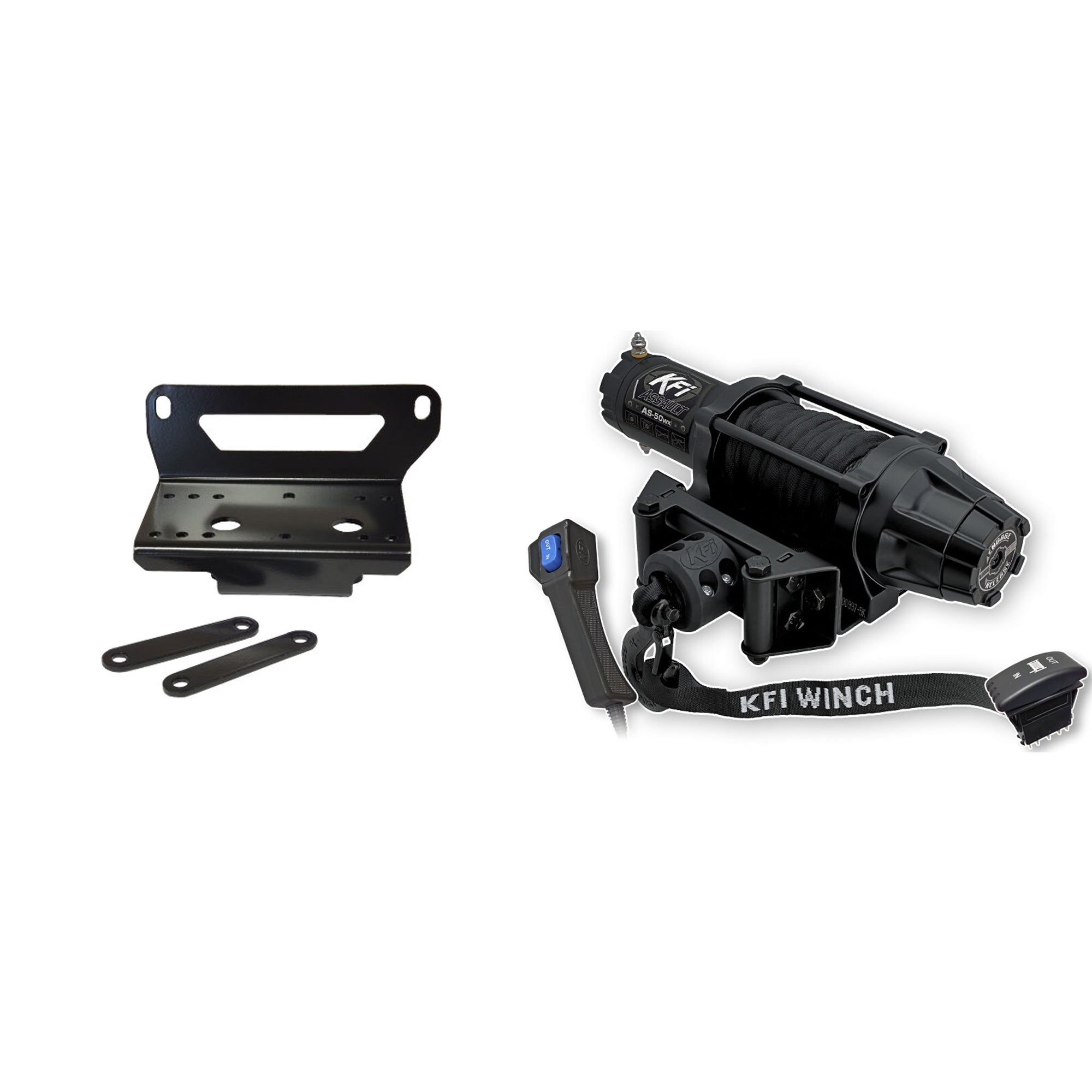 KFI Winch Kit For John Deere Gator XUV 550 ALL