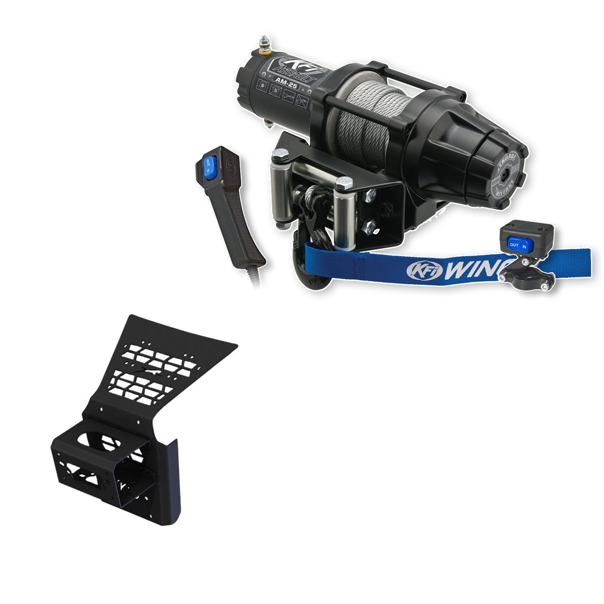 KFI Winch Kit For Arctic-Cat / Textron Wildcat, Wildcat 4 1000 2012-2019