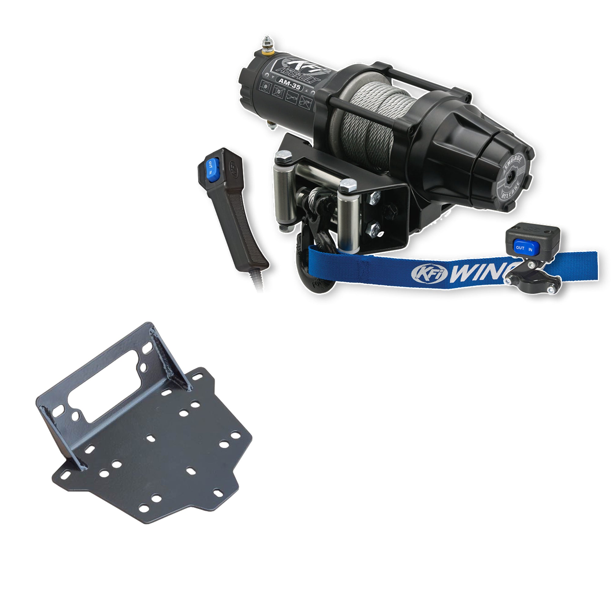 KFI Winch Kit For Can-Am Maverick 1000 2013-2018