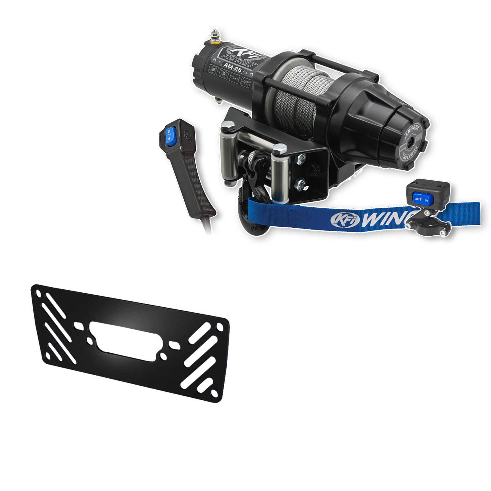KFI Winch Kit For Arctic-Cat / Textron 700 Prowler HDX 2011-2015