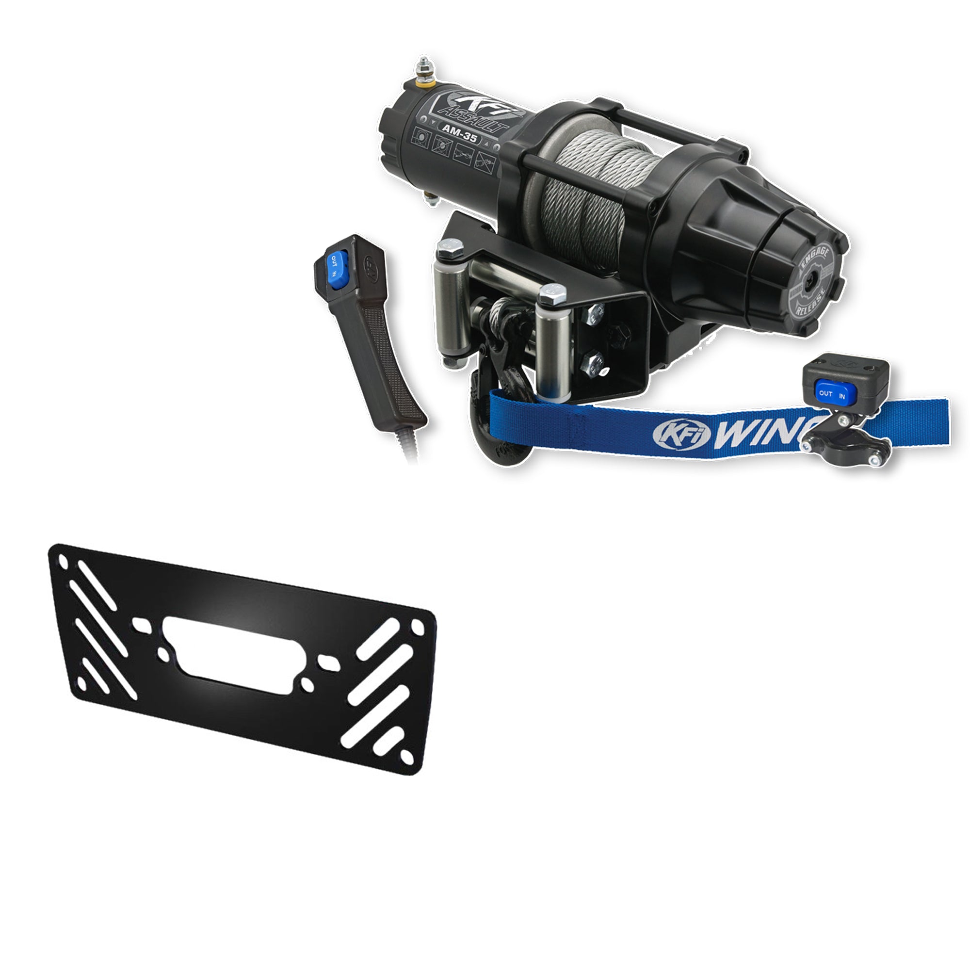 KFI Winch Kit For Arctic-Cat / Textron 700 Prowler HDX 2011-2015