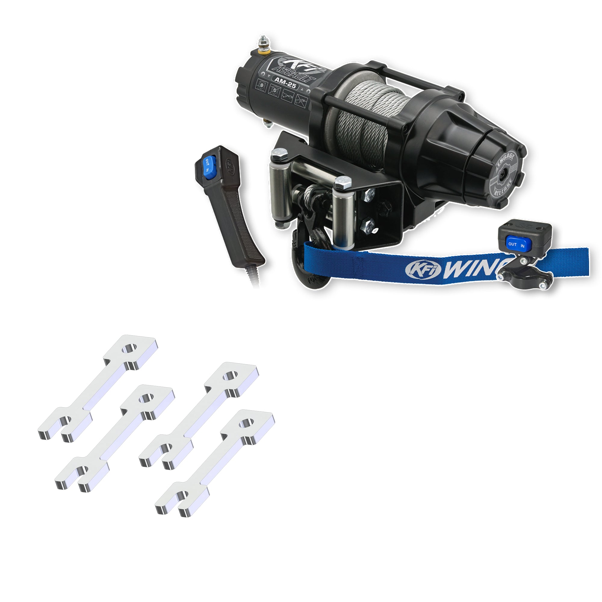 KFI Winch Kit For Kawasaki 700 Mule PRO-MX 2019-2020