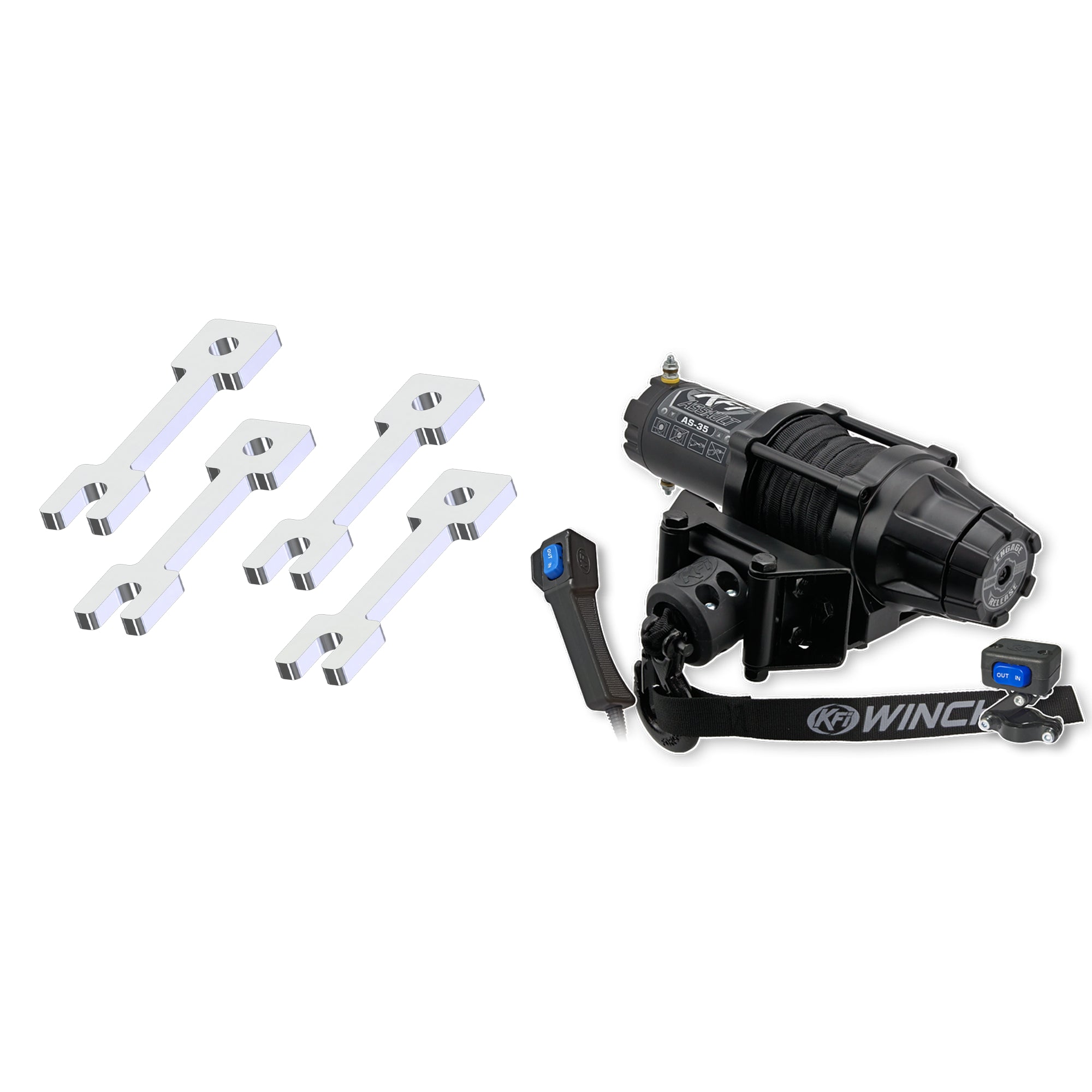 KFI Winch Kit For Kawasaki 700 Mule PRO-MX 2019-2020