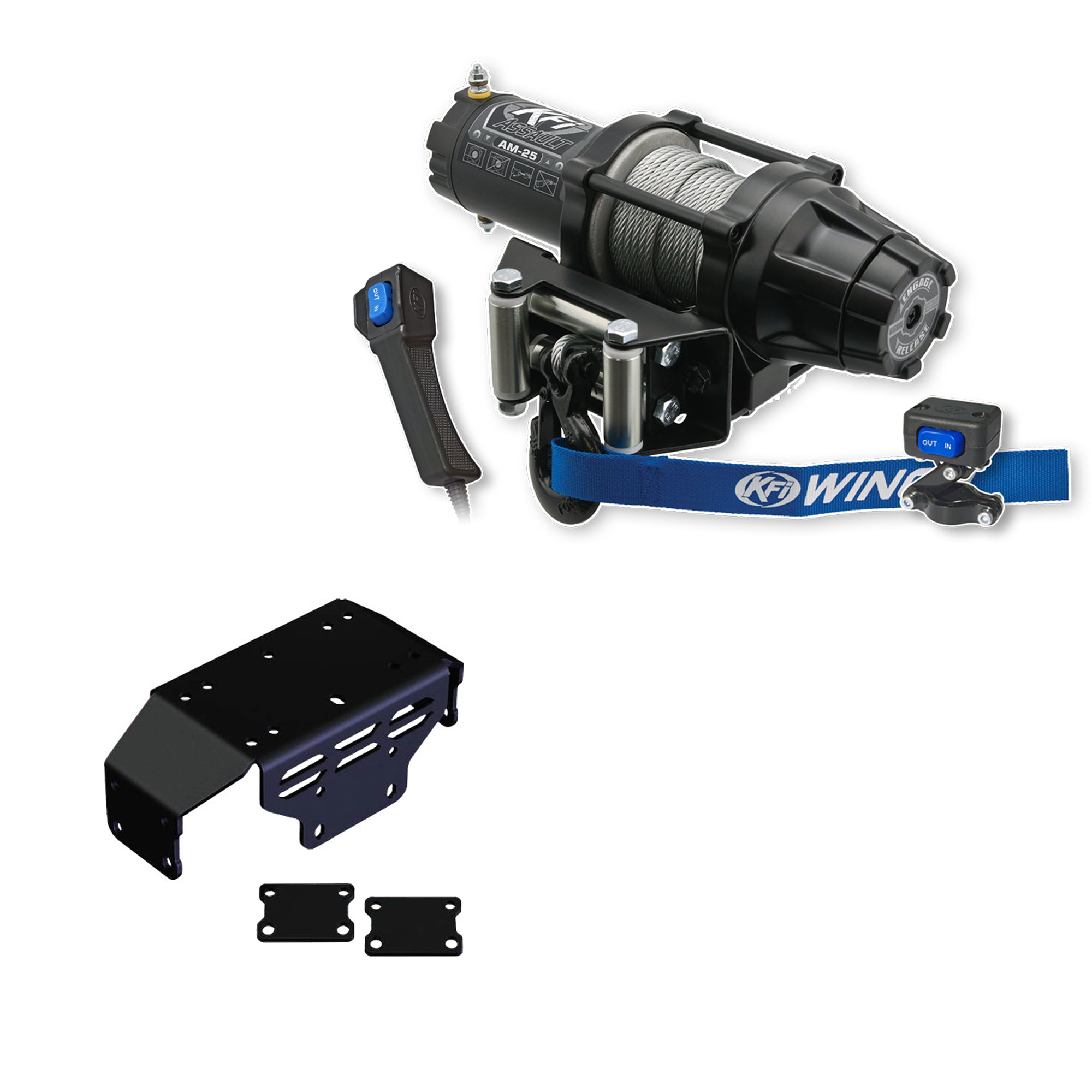 KFI Winch Kit For Honda Pioneer 500 2015-2023