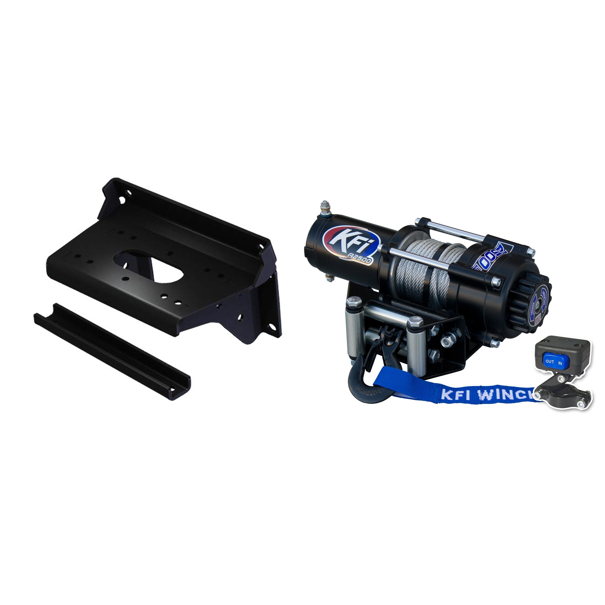 KFI Winch Kit For Kawasaki 820 Mule PRO-FXT/FX 2015-2023
