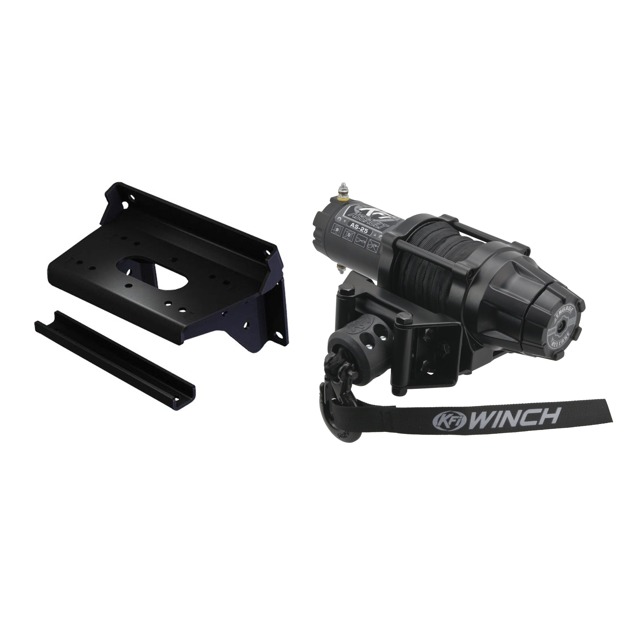 KFI Winch Kit For Kawasaki 820 Mule PRO-FXR 2018-2023