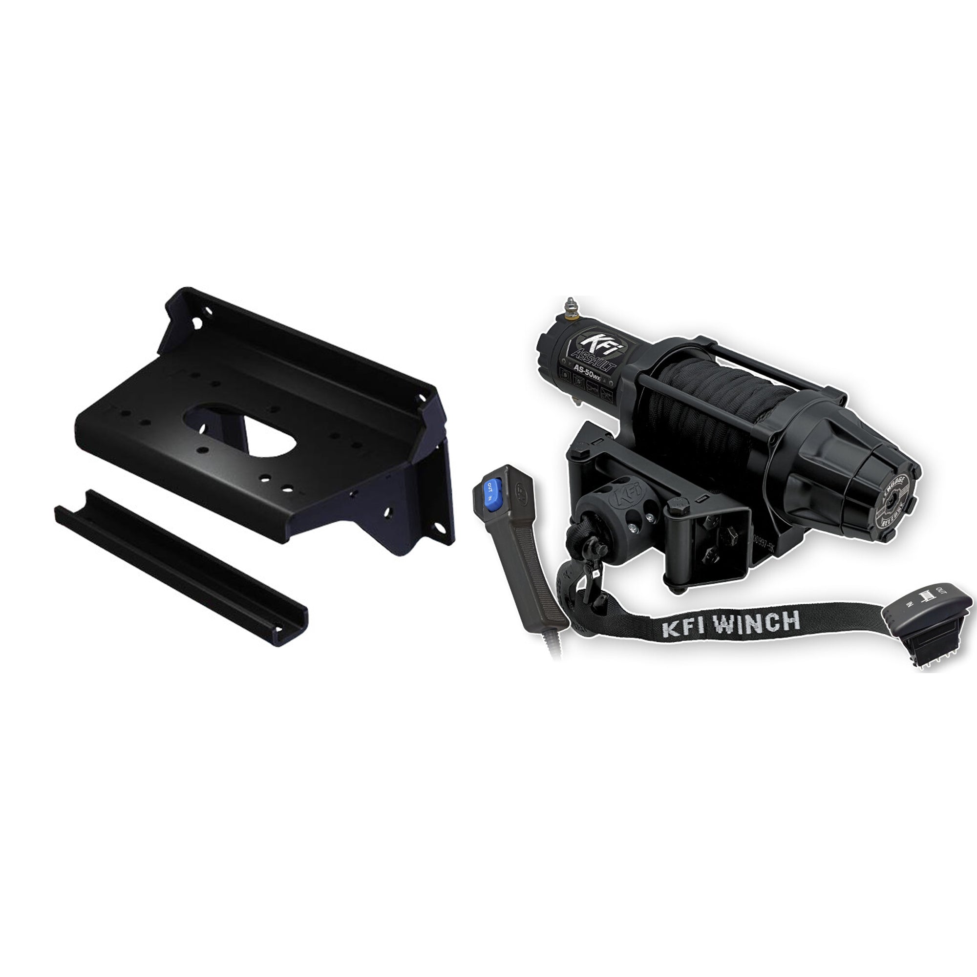 KFI Winch Kit For Kawasaki 820 Mule PRO-FXR 2018-2023