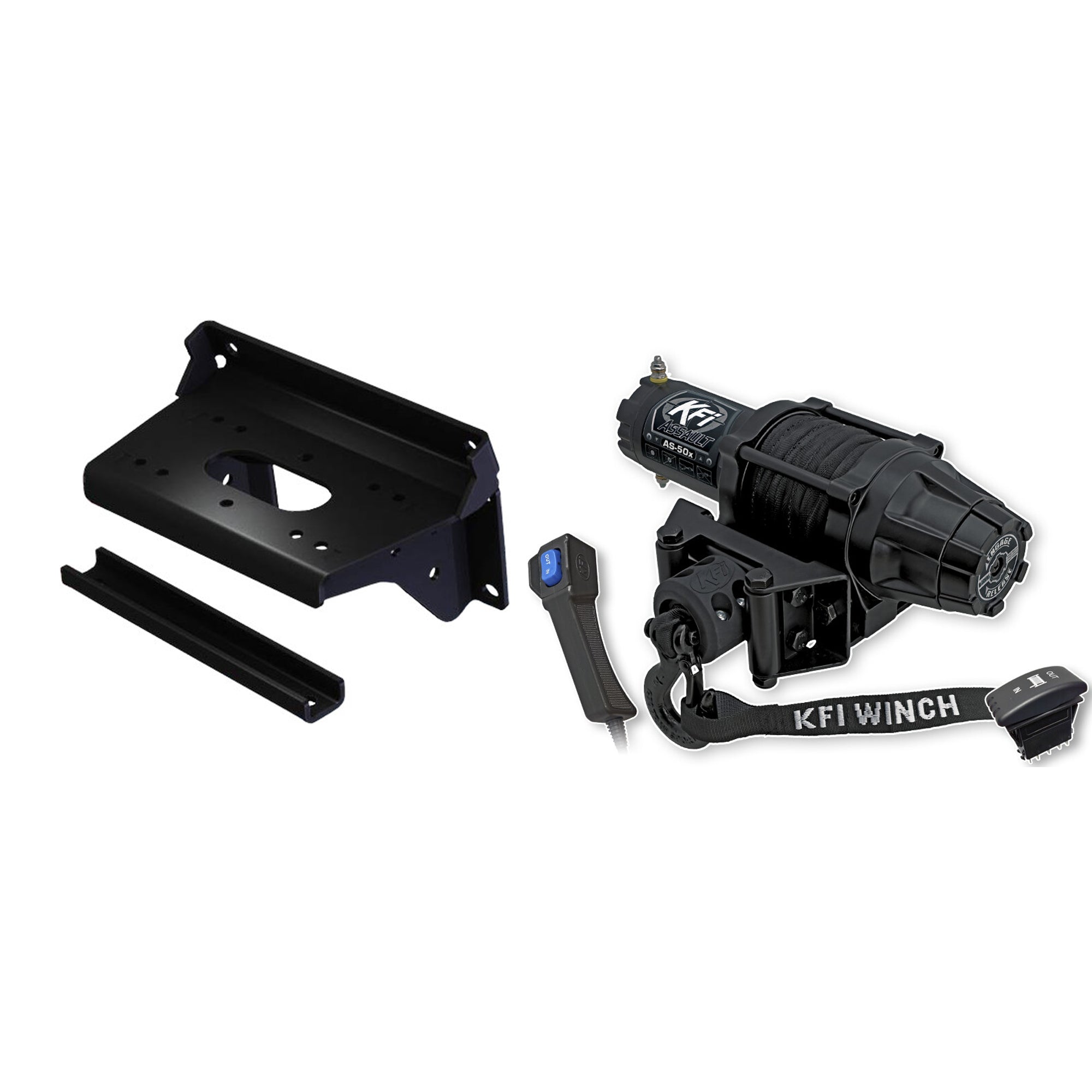 KFI Winch Kit For Kawasaki 1000 Mule PRO-DXT/DX Diesel 2016-2025