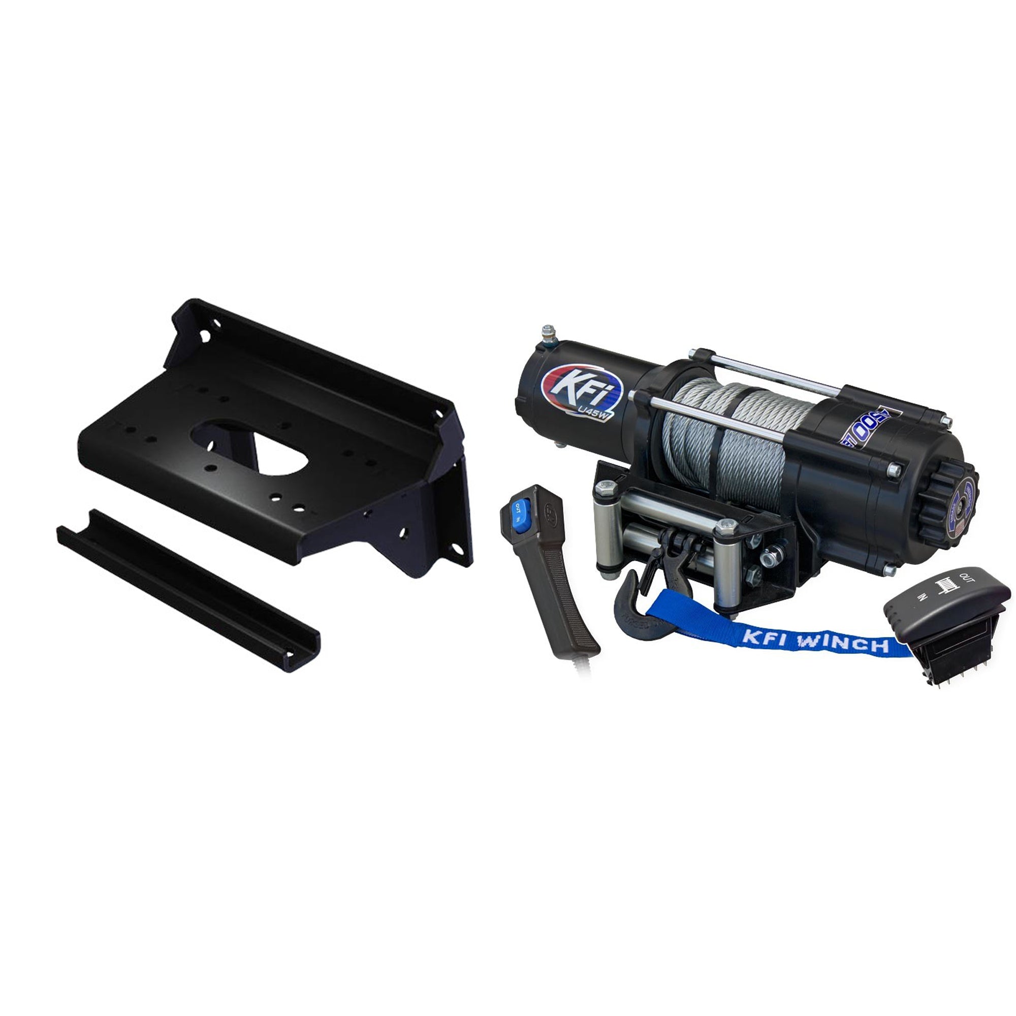 KFI Winch Kit For Kawasaki 1000 Mule PRO-DXT/DX Diesel 2016-2025