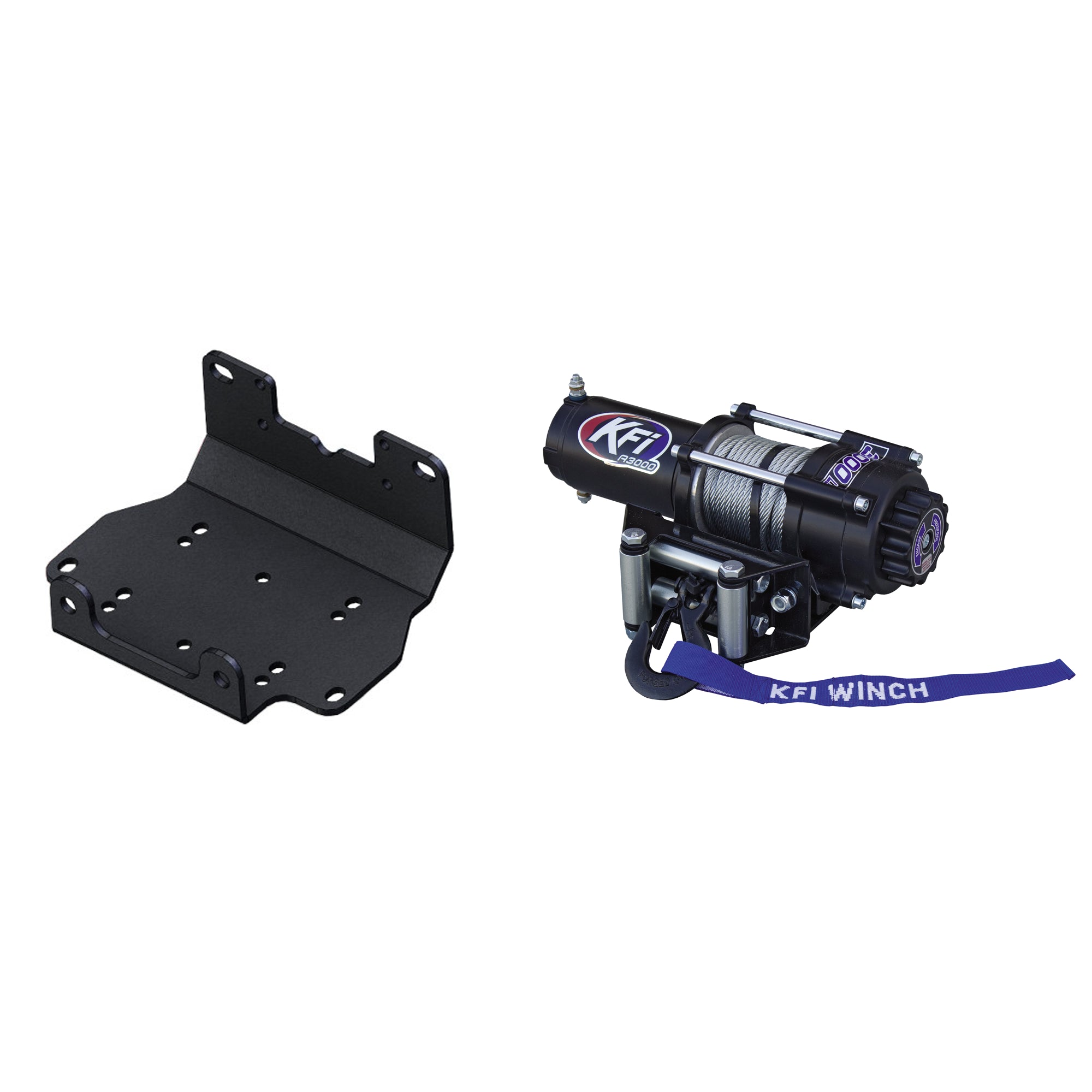 KFI Winch Kit For Yamaha Grizzly 700 4x4 2016-2024