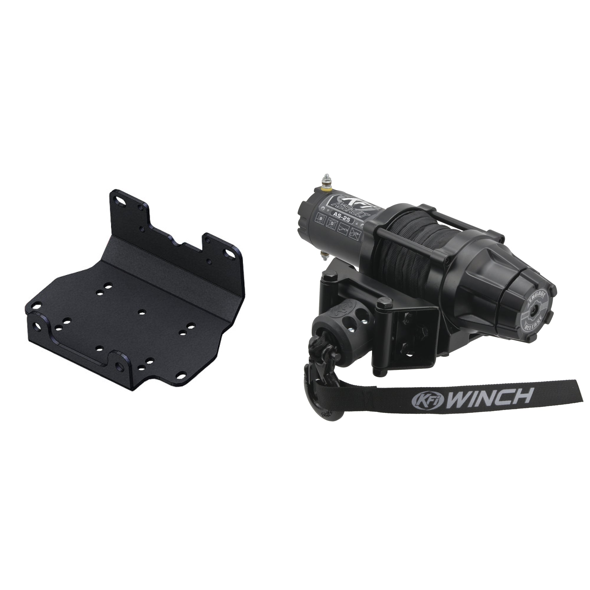 KFI Winch Kit For Yamaha Grizzly 700 4x4 2016-2024
