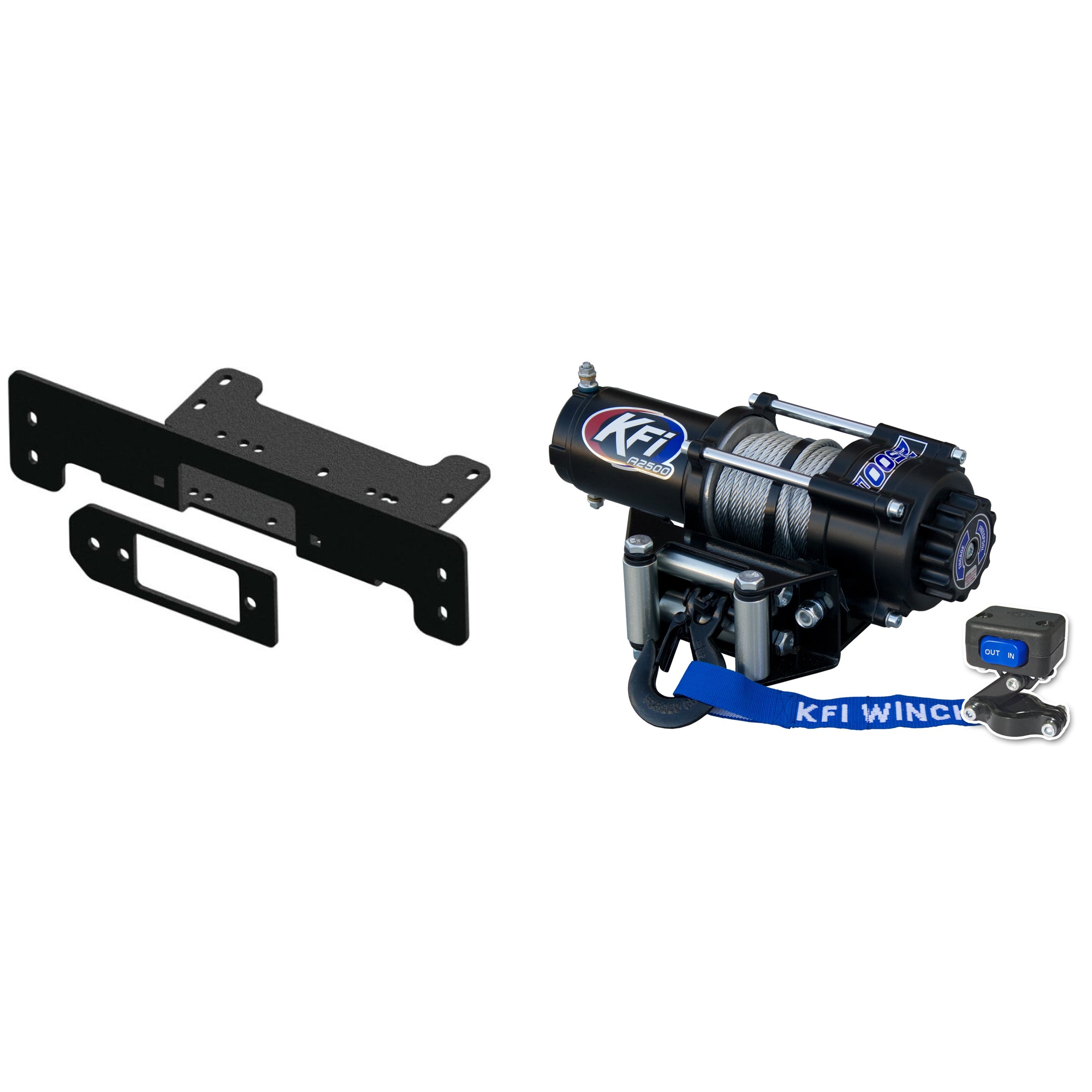 KFI Winch Kit For Kawasaki 400 Mule SX / XC 2017-2025