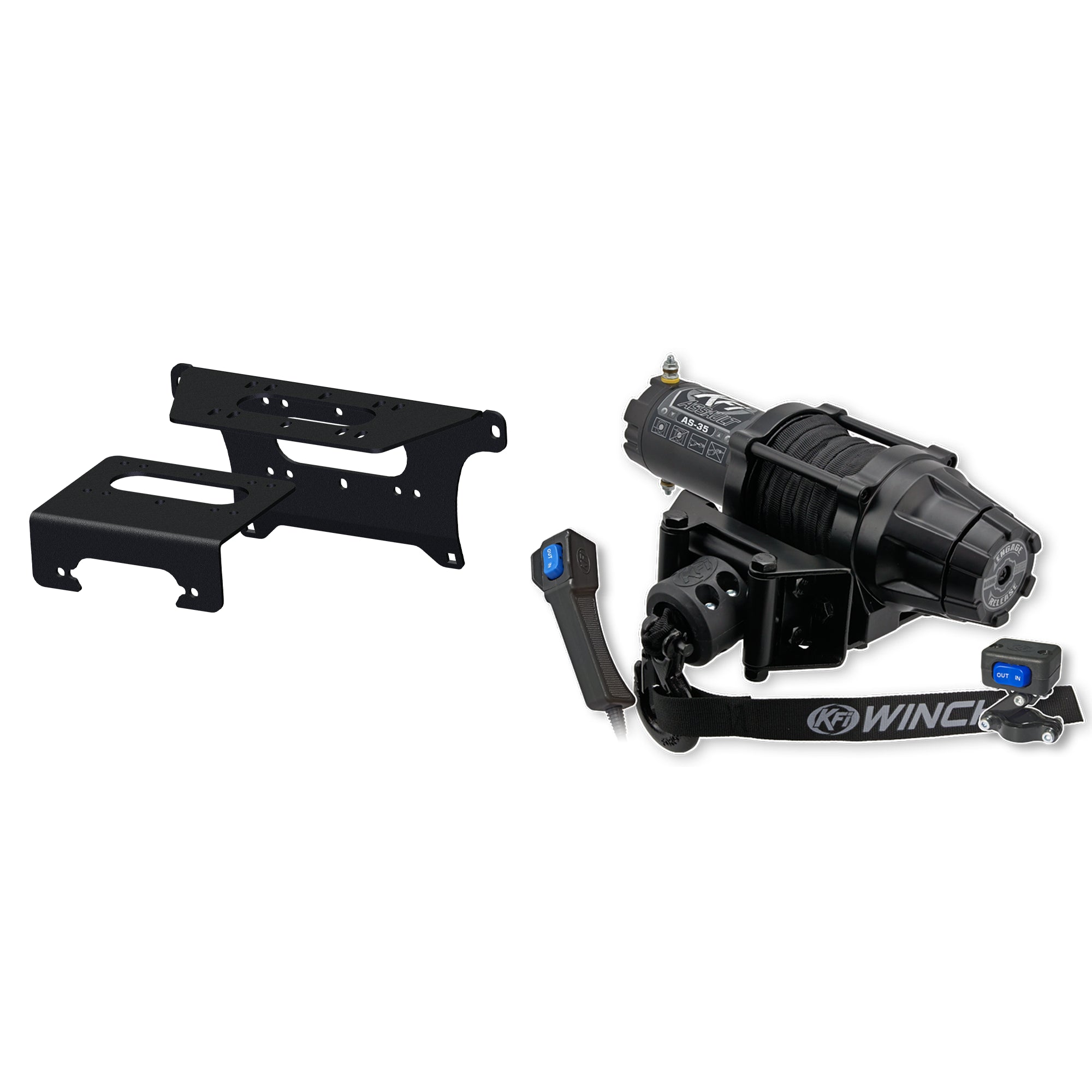 KFI Winch Kit For Polaris 1000 Ranger Premium 2020-2025