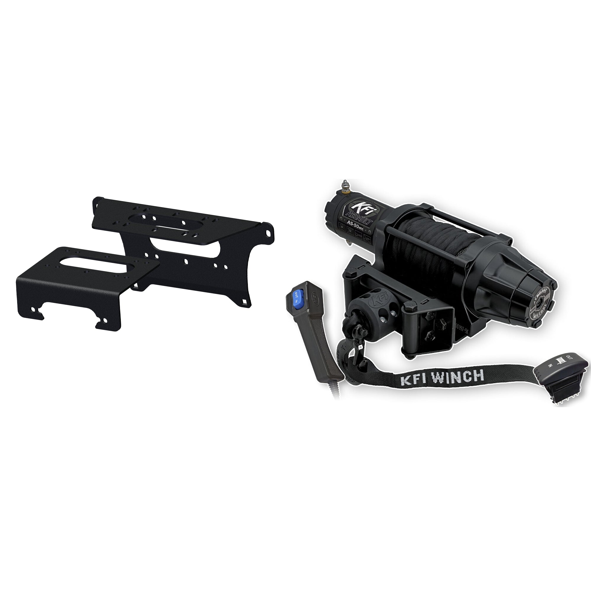 KFI Winch Kit For Polaris 1000 Ranger Premium 2020-2025