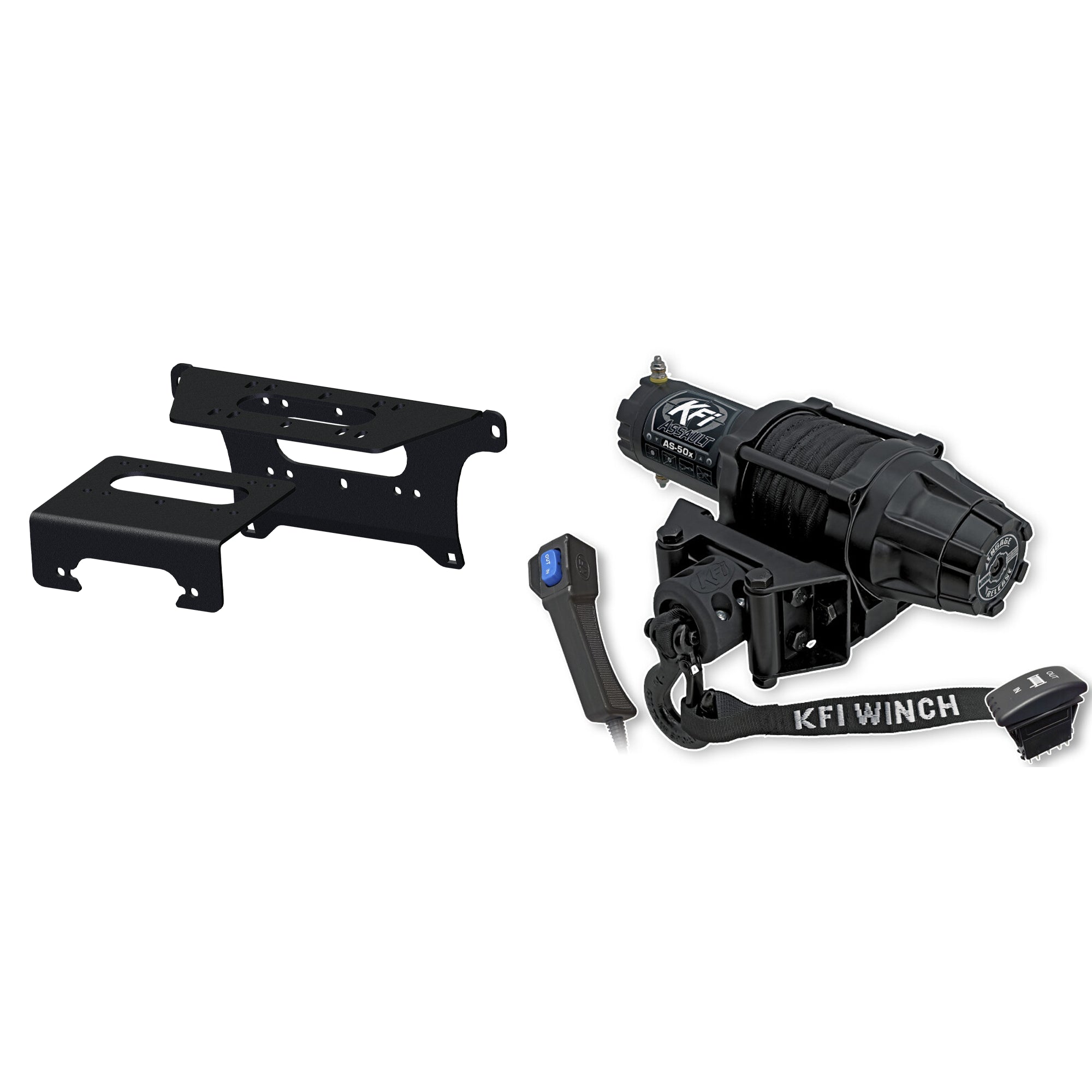 KFI Winch Kit For Polaris 1000 Ranger Premium 2020-2025