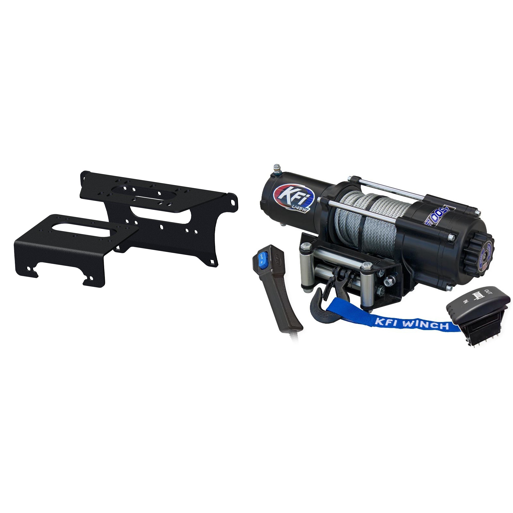KFI Winch Kit For Polaris 1000 Ranger Premium 2020-2025