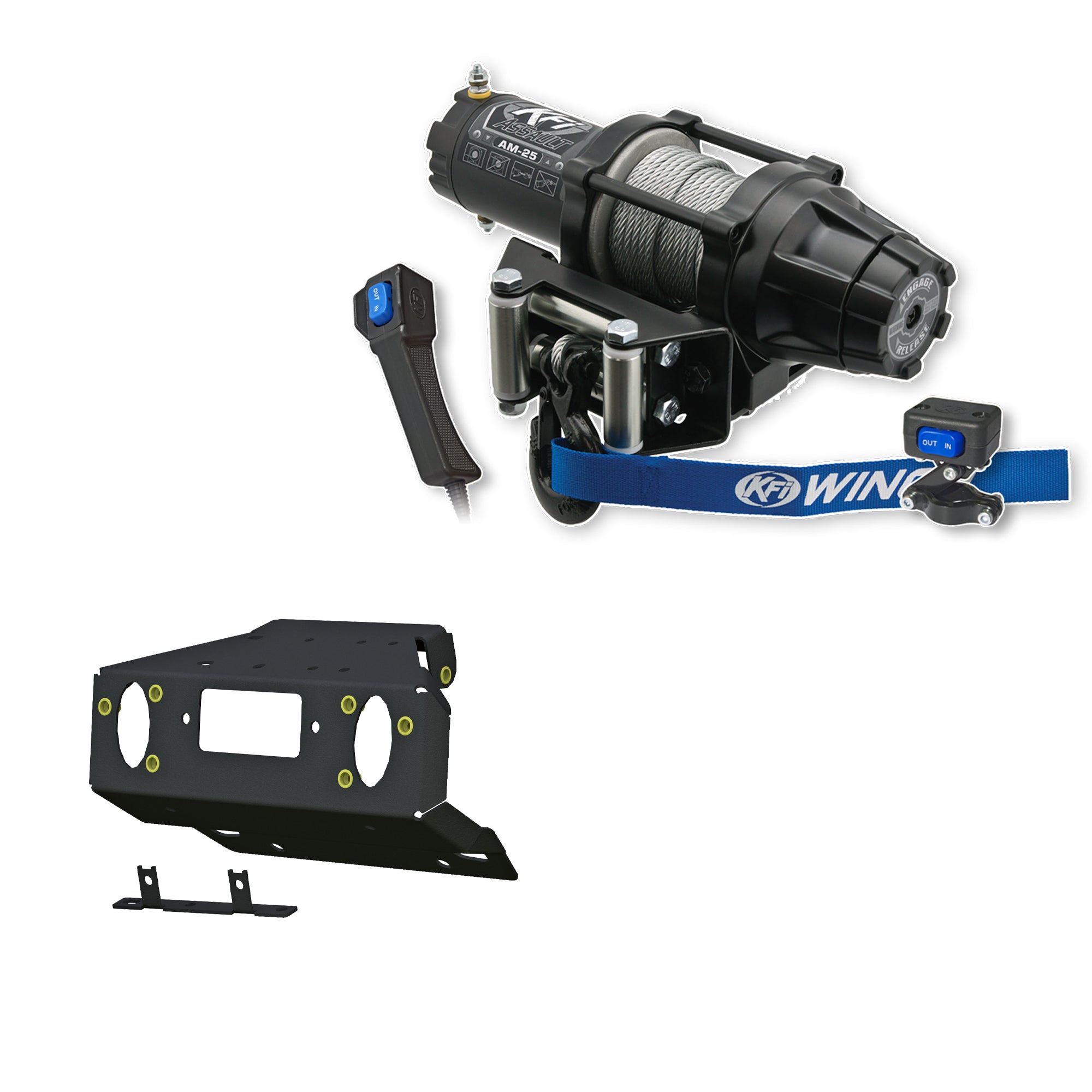 KFI Winch Kit For Can-Am Maverick Sport 1000 2018-2025