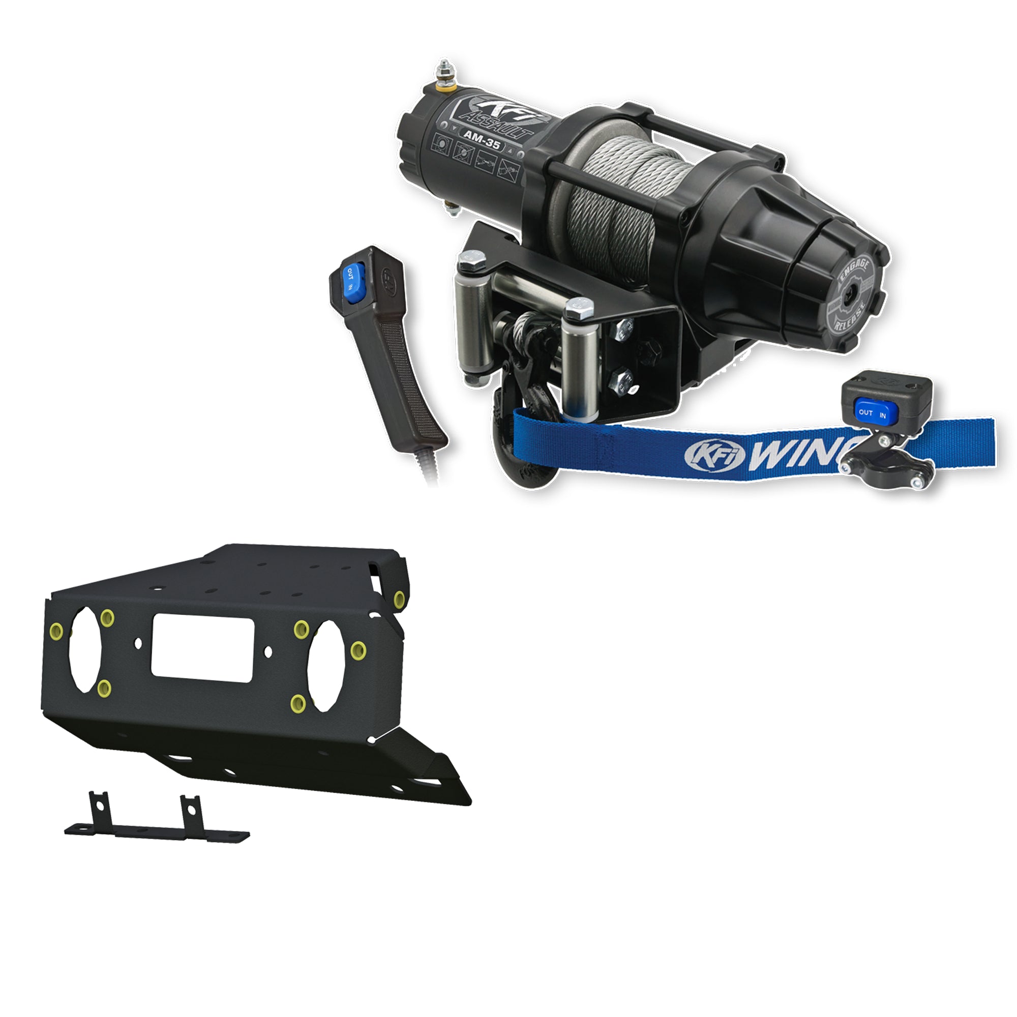 KFI Winch Kit For Can-Am Maverick Sport 1000 2018-2025