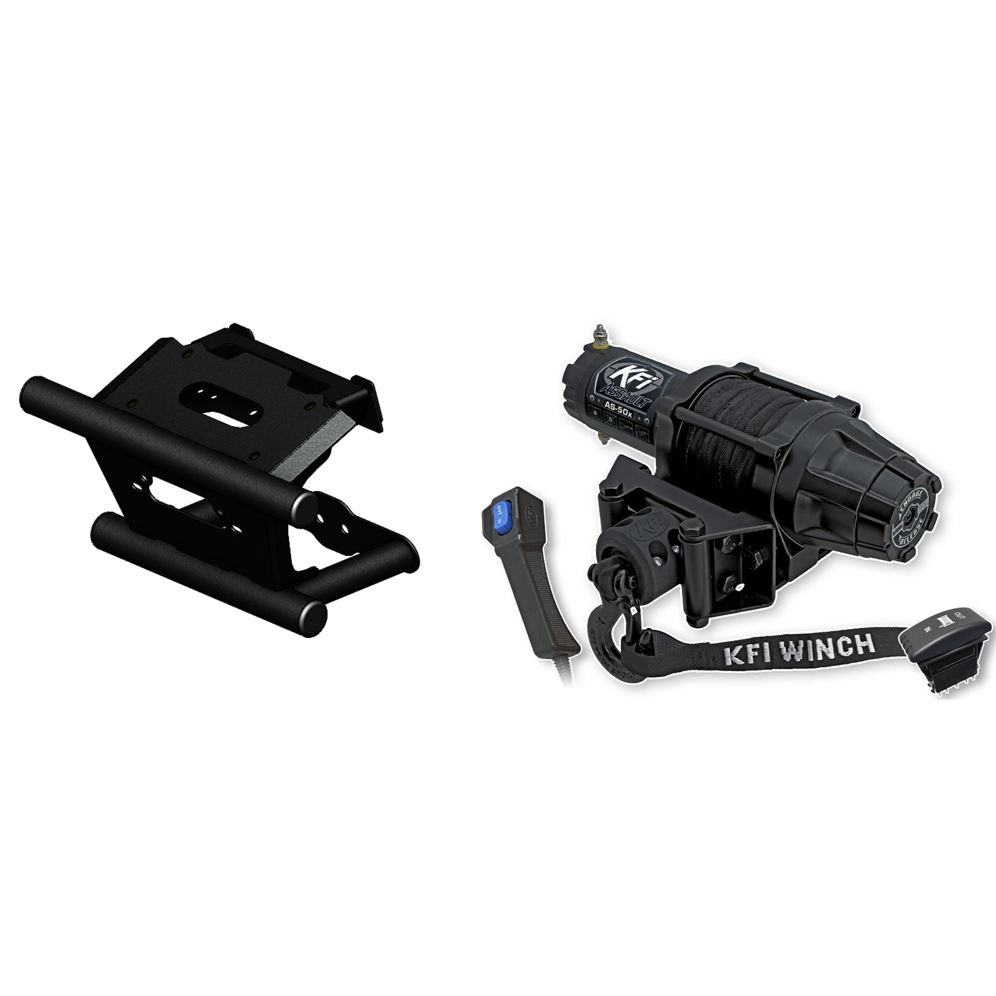 KFI Winch Kit For Polaris RZR RS1 2018-2022