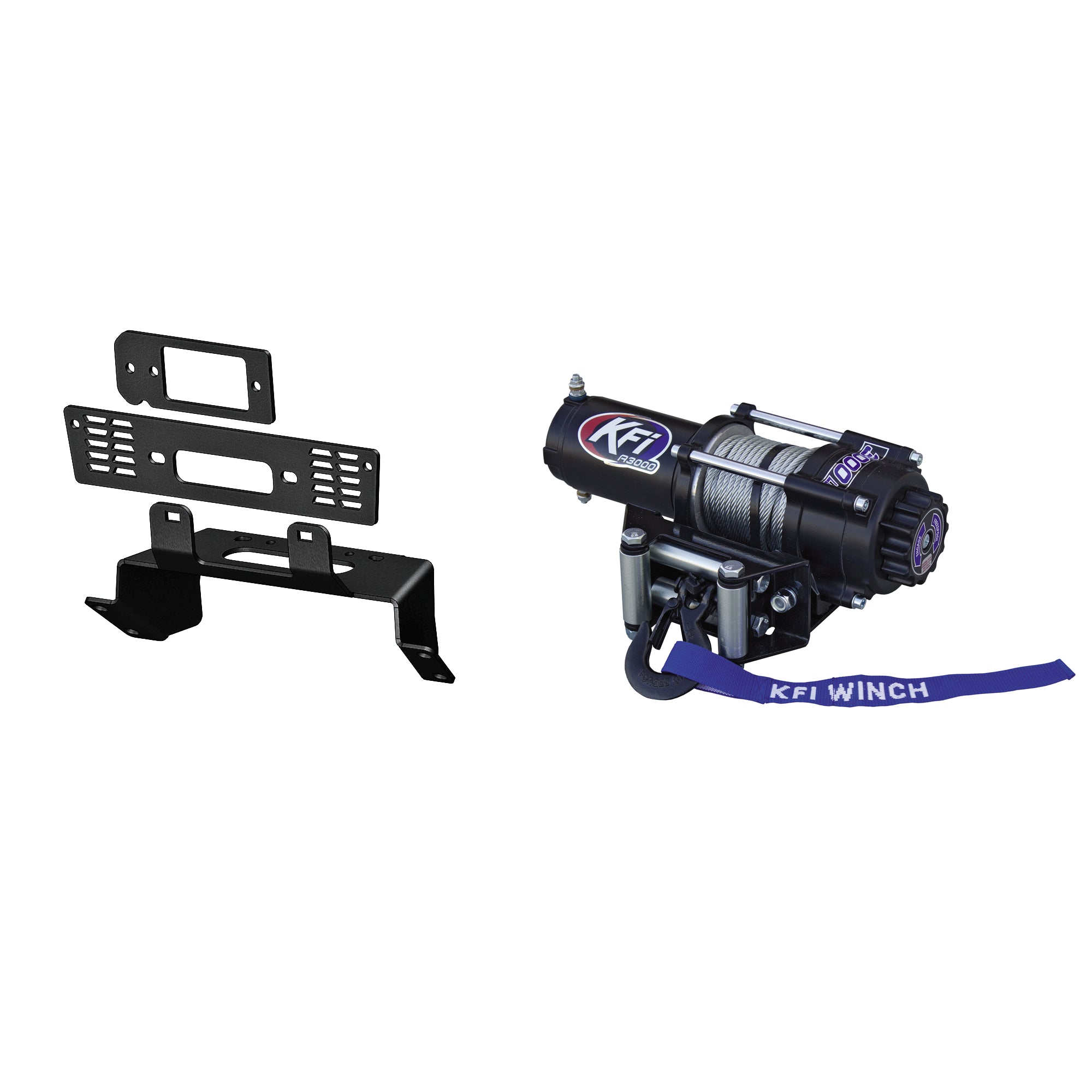 KFI Winch Kit For Polaris 570 Ranger Midsize 4x4 Crew 2014-2021