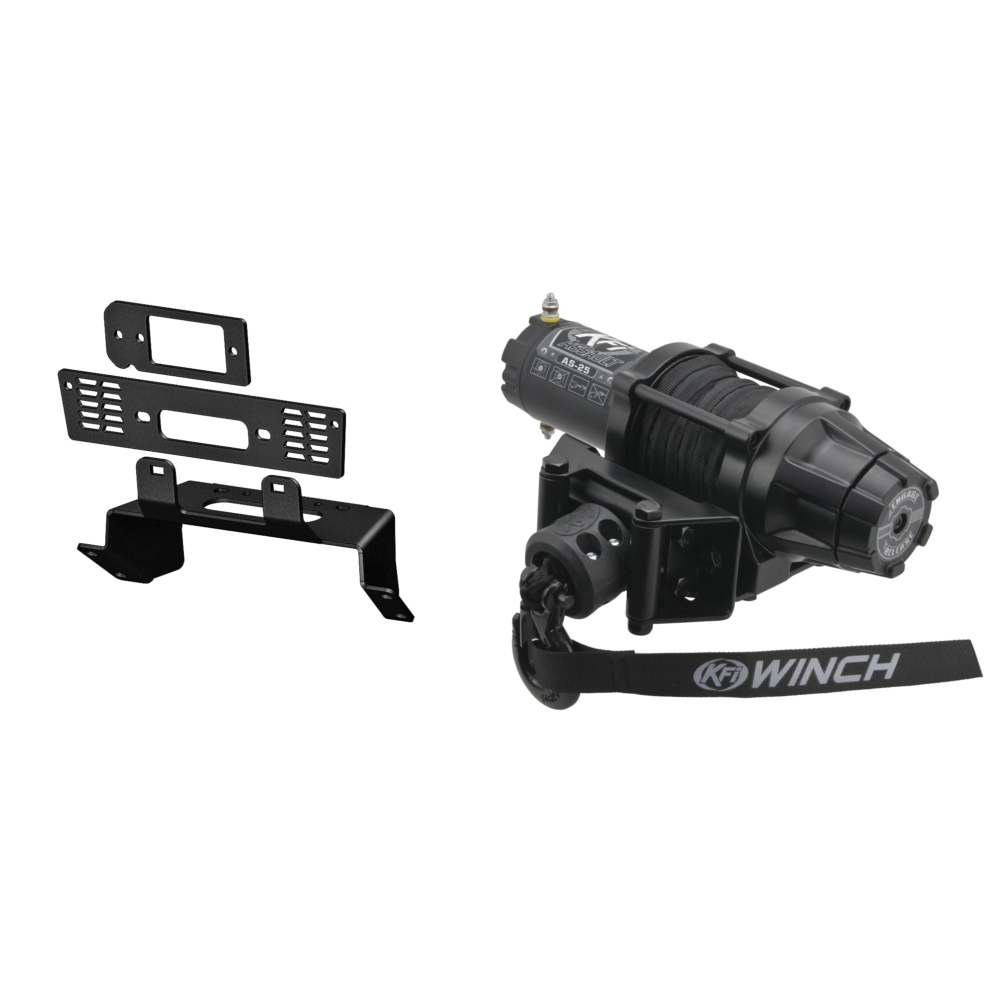KFI Winch Kit For Polaris 500 Ranger Midsize 4x4 2017-2022