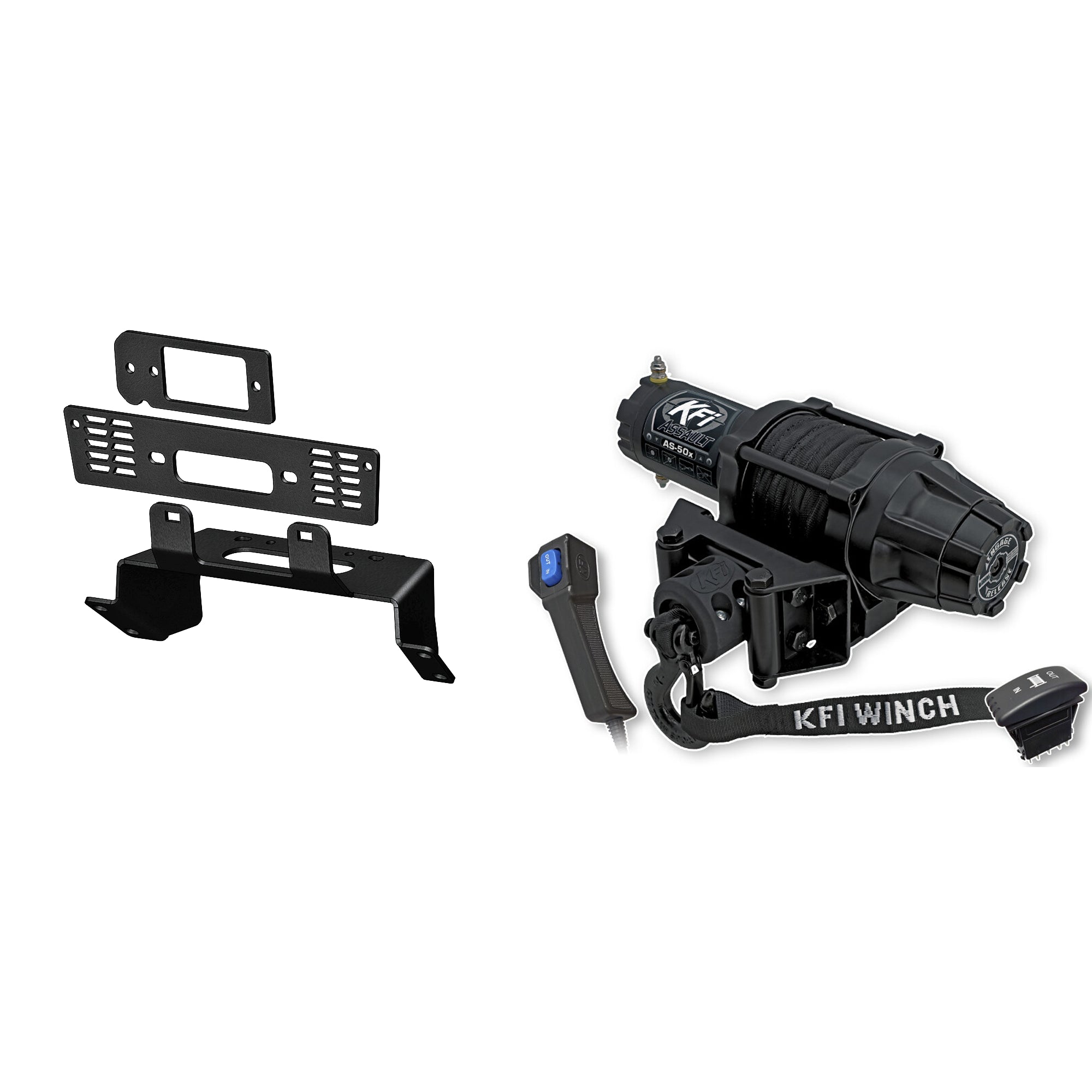 KFI Winch Kit For Polaris 500 Ranger Midsize 4x4 2011-2013