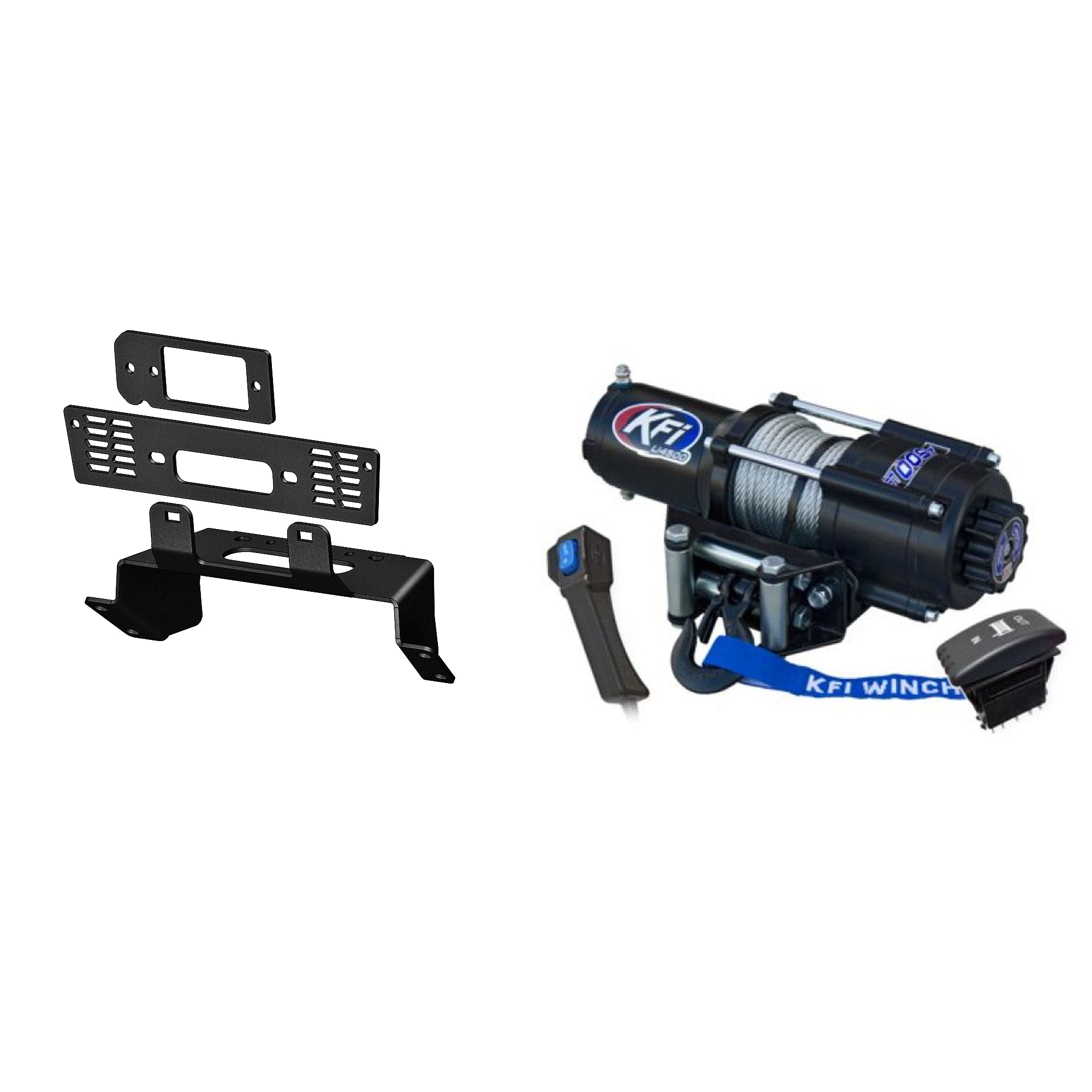 KFI Winch Kit For Polaris 570 Ranger Midsize 4x4 Crew 2014-2021