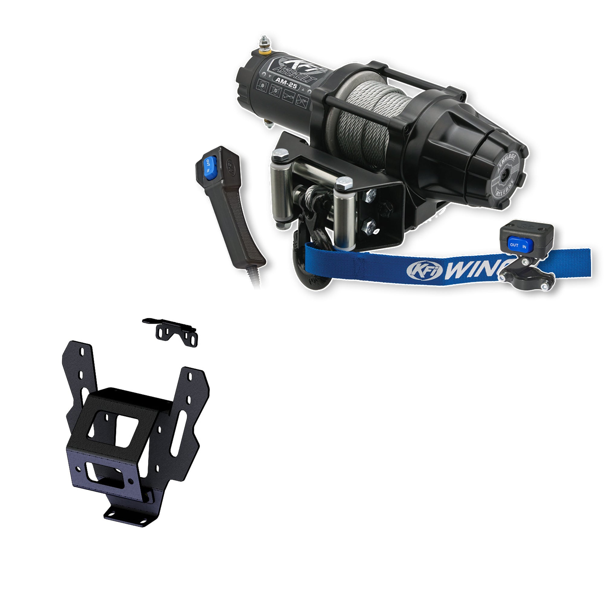 KFI Winch Kit For Arctic-Cat Wildcat XX 2018-2024