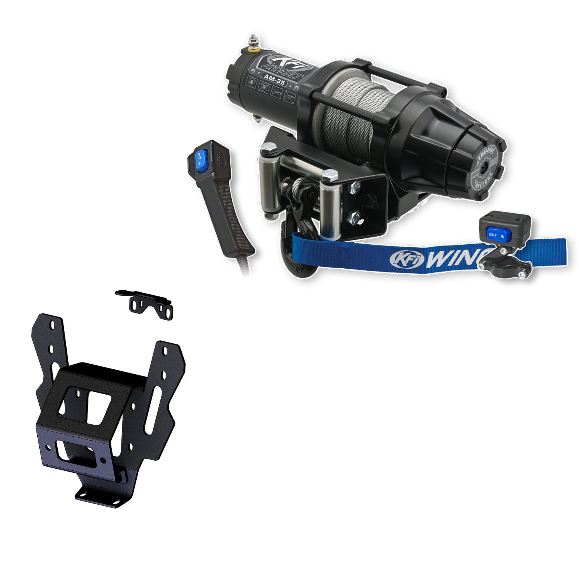 KFI Winch Kit For Arctic-Cat Wildcat XX 2018-2024