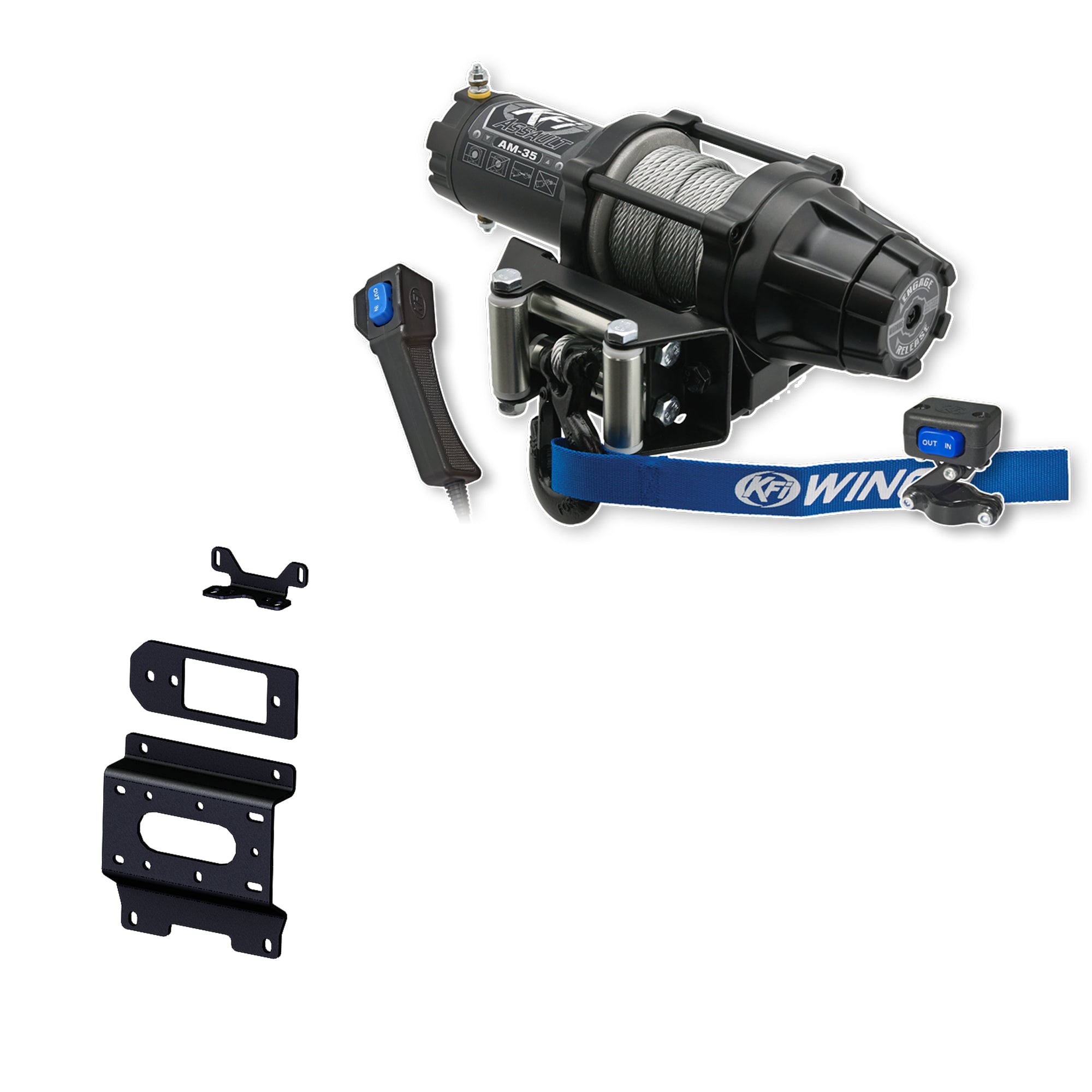 KFI Winch Kit For Arctic-Cat Prowler Pro Crew 2019-2024