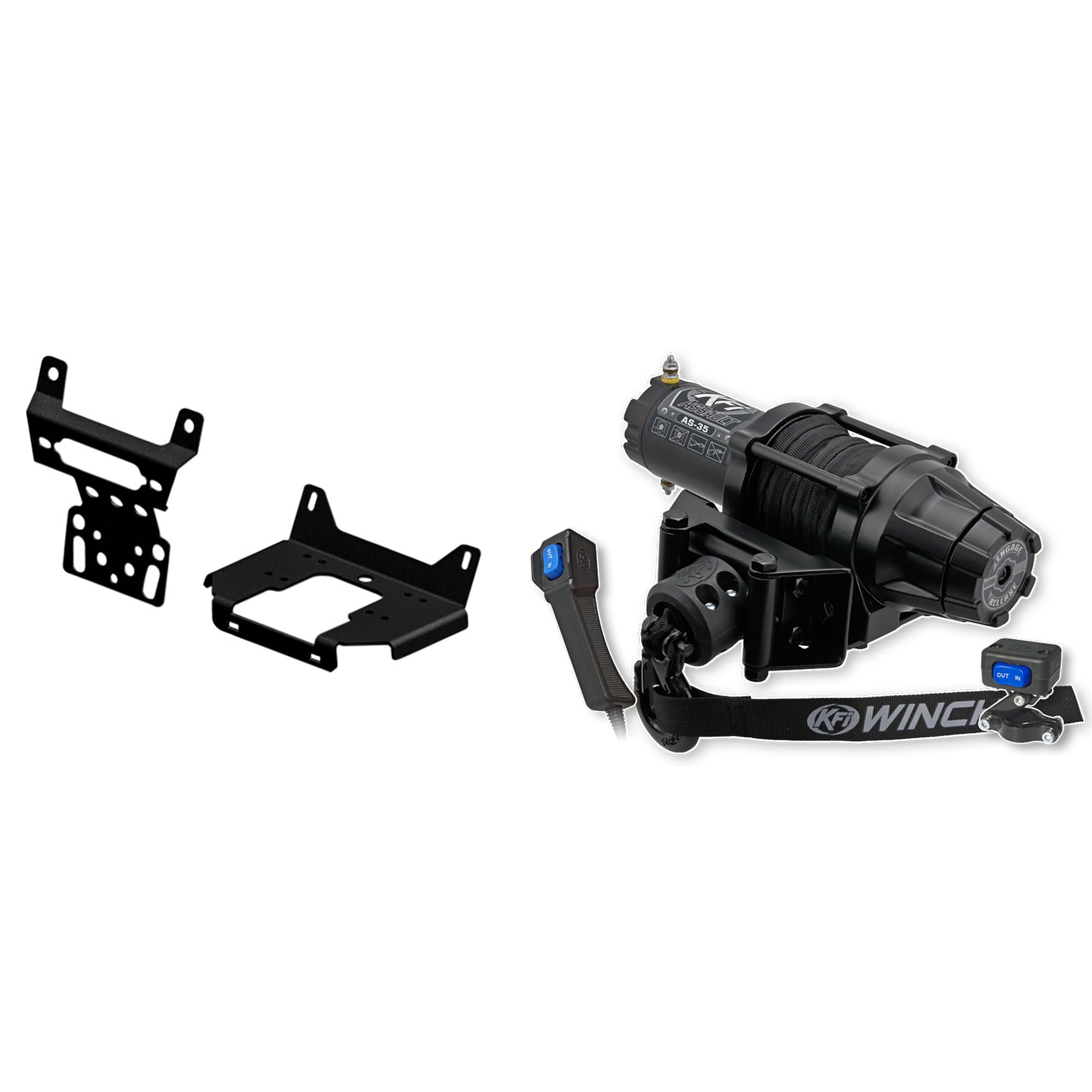 KFI Winch Kit For Polaris RZR XP 1000 2014-2023