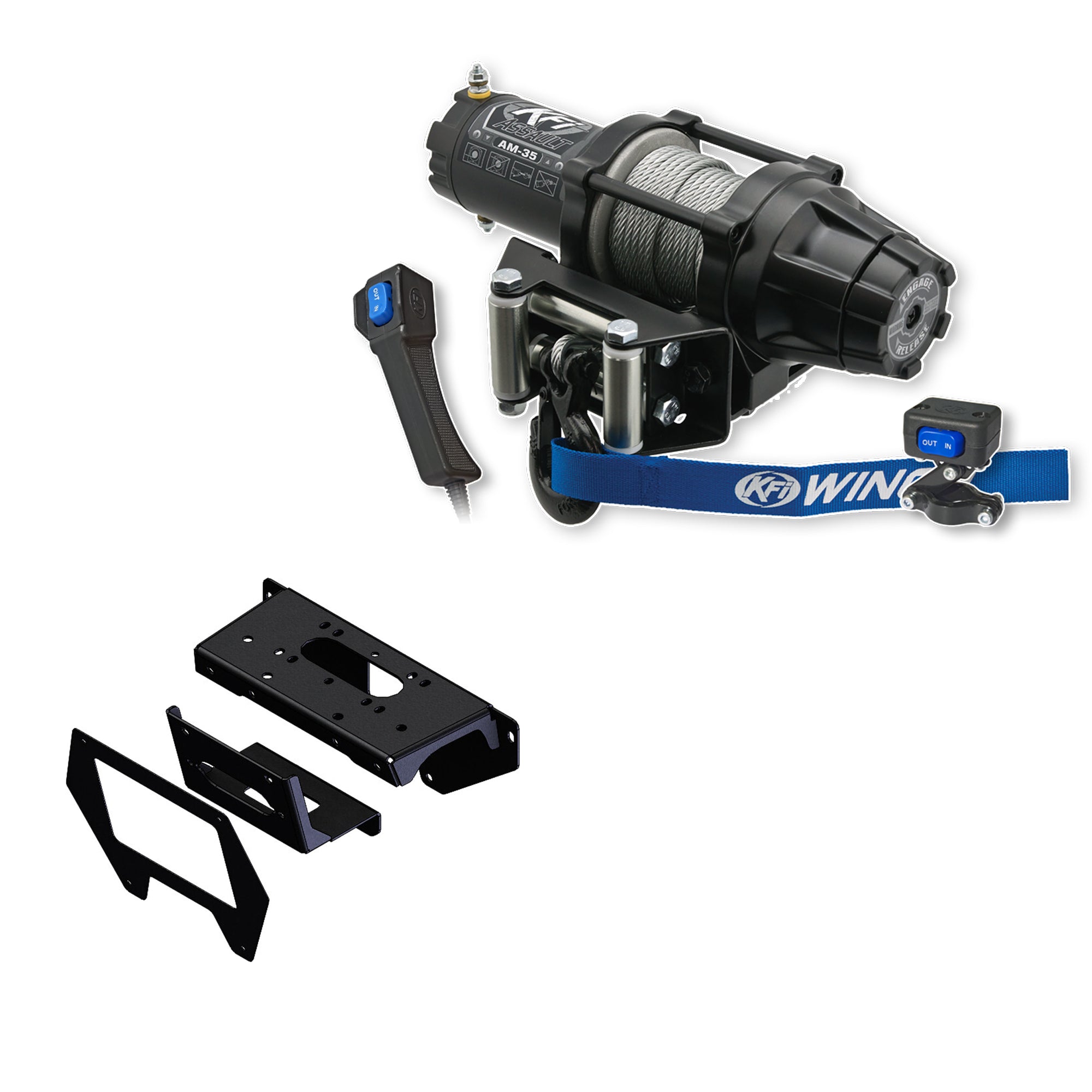 KFI Winch Kit For Polaris RZR PRO XP 2020-2024