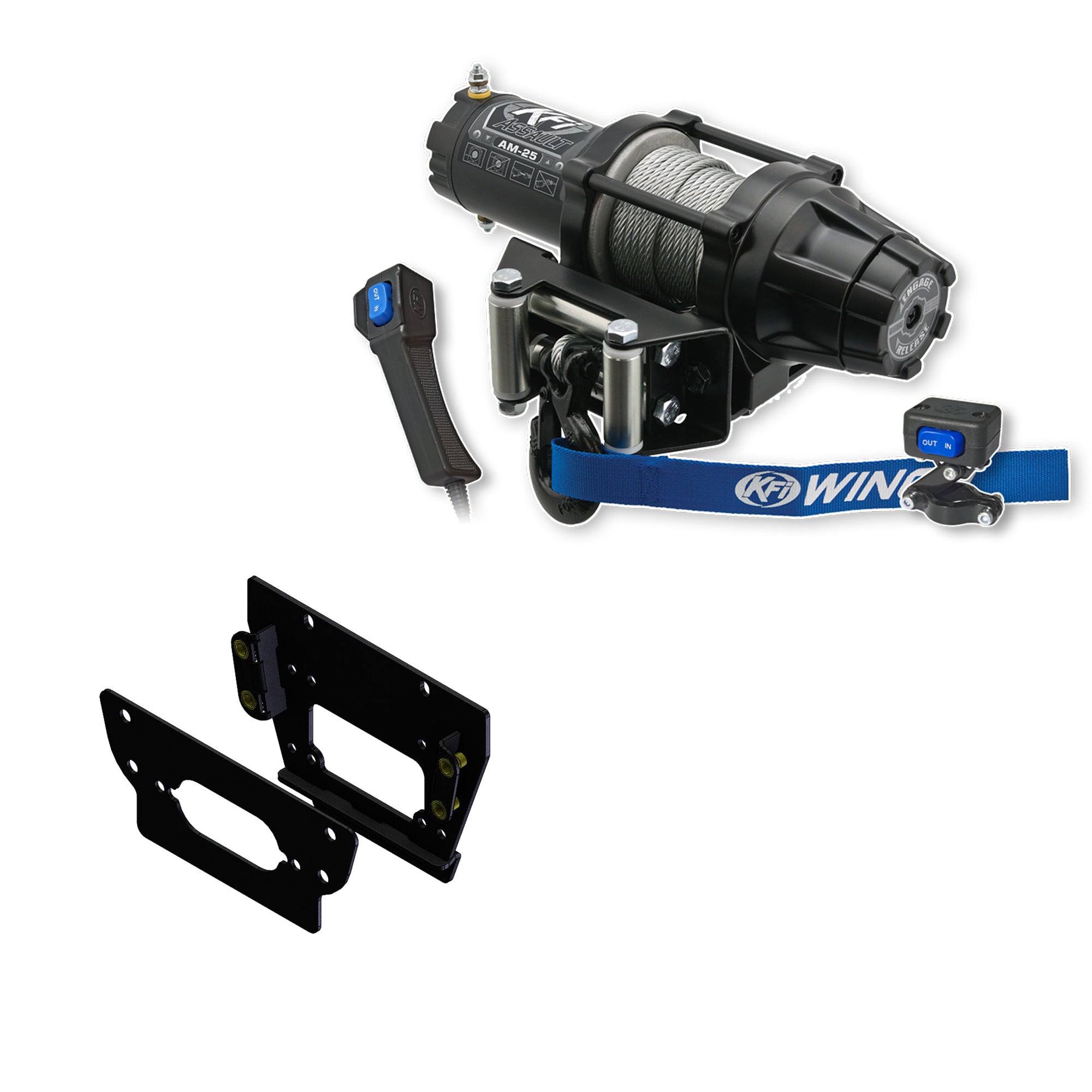 KFI Winch Kit For Kawasaki Teryx KRX 1000 2020-2025