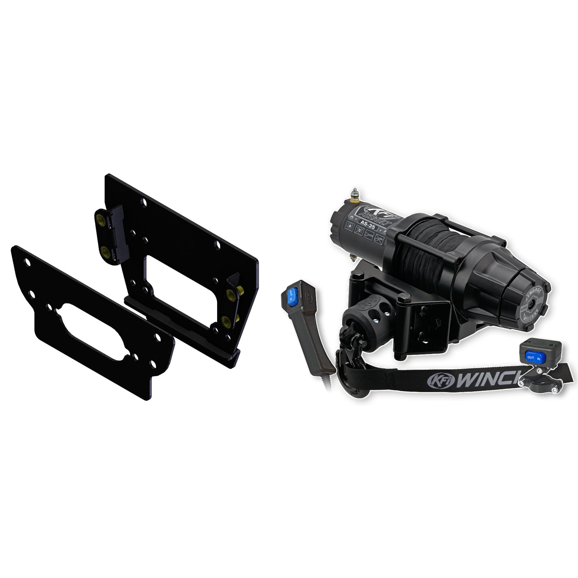 KFI Winch Kit For Kawasaki Teryx KRX 1000 2020-2025