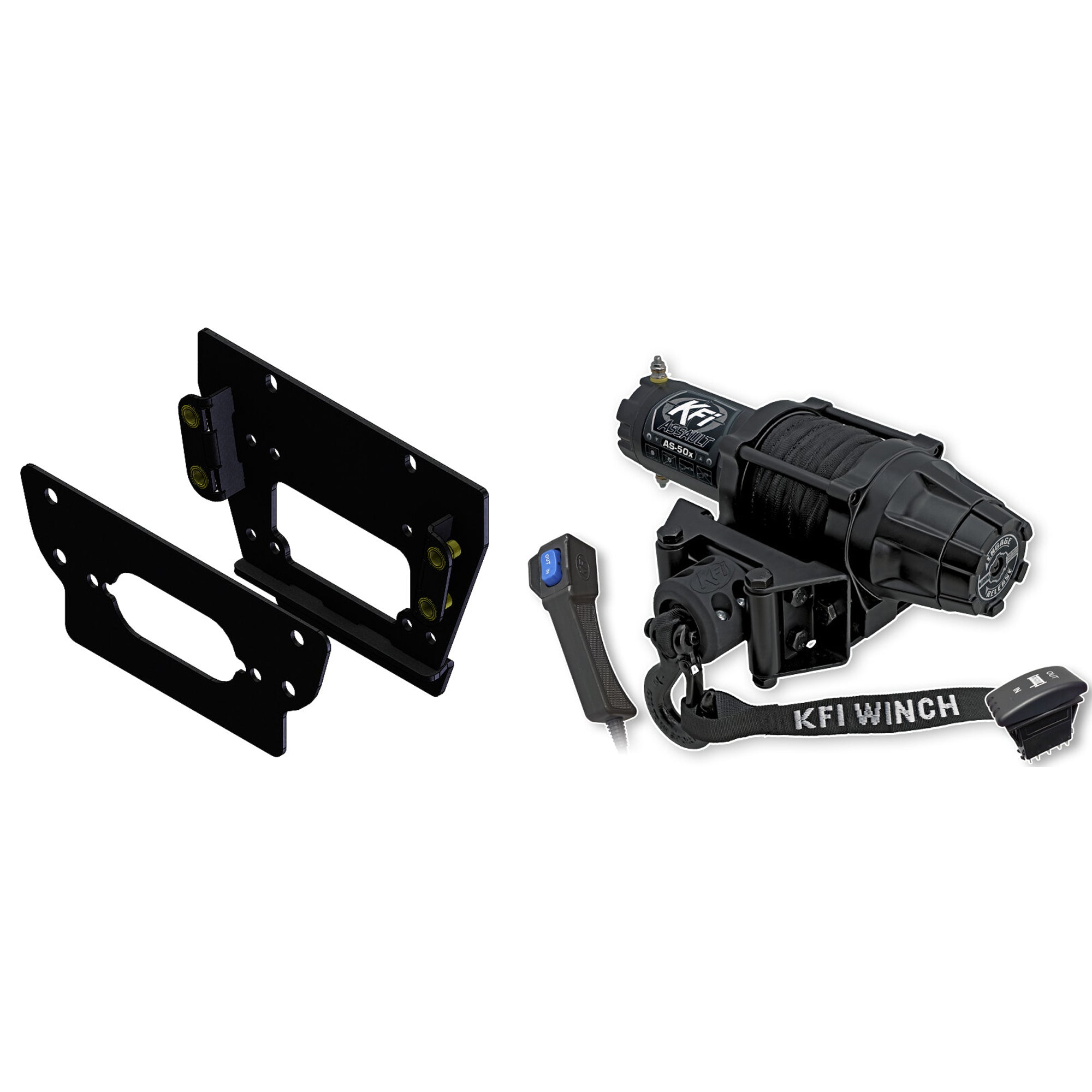 KFI Winch Kit For Kawasaki Teryx KRX 1000 2020-2025
