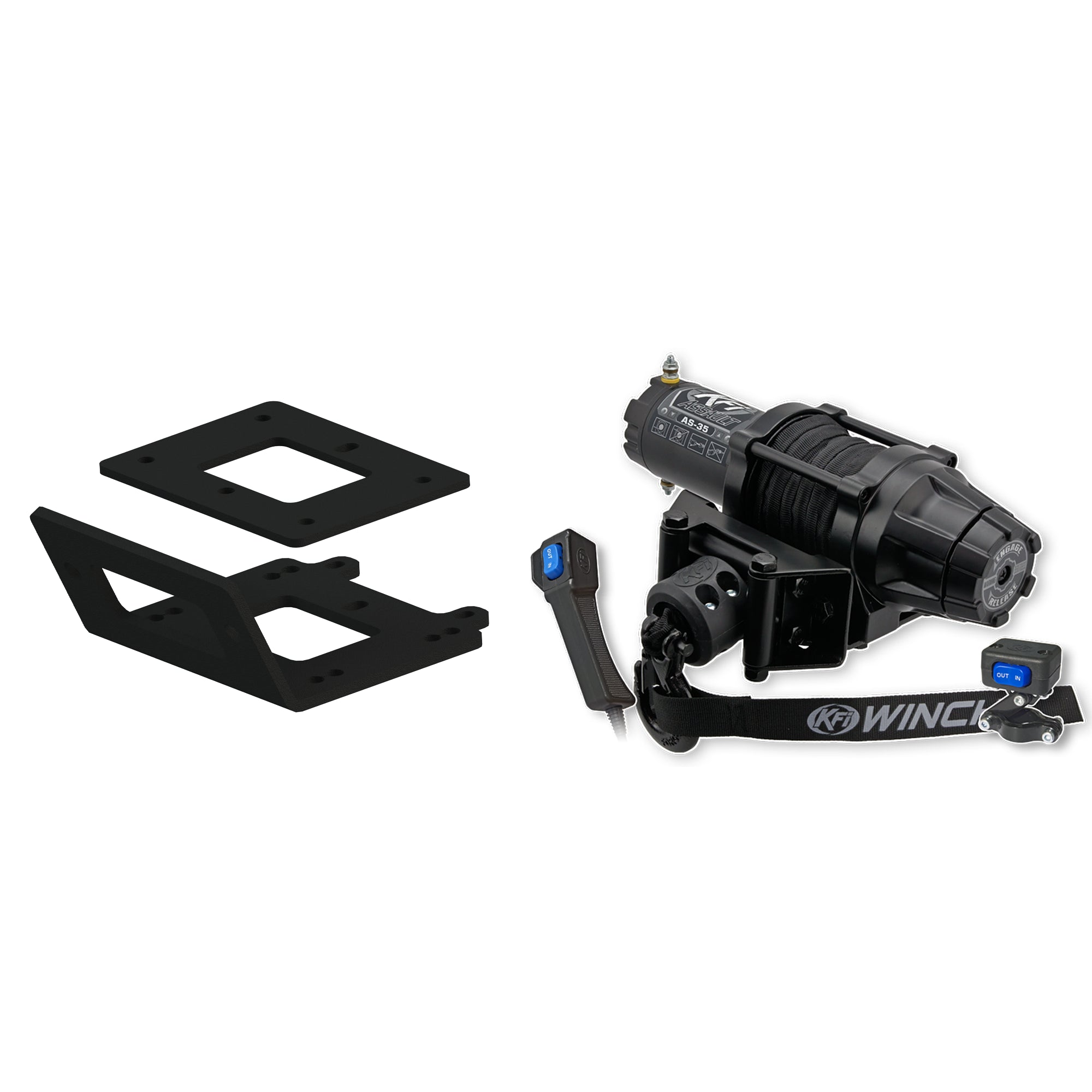 KFI Winch Kit For Yamaha Kodiak 450 4x4 2018-2024