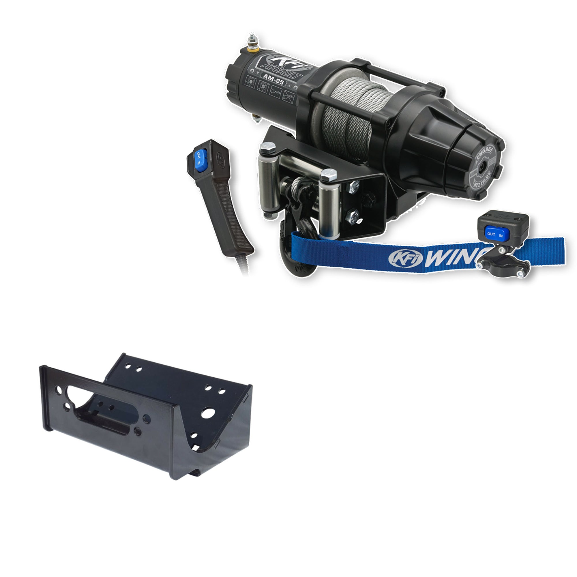 KFI Winch Kit For Kawasaki 750 Teryx4 2012-2013
