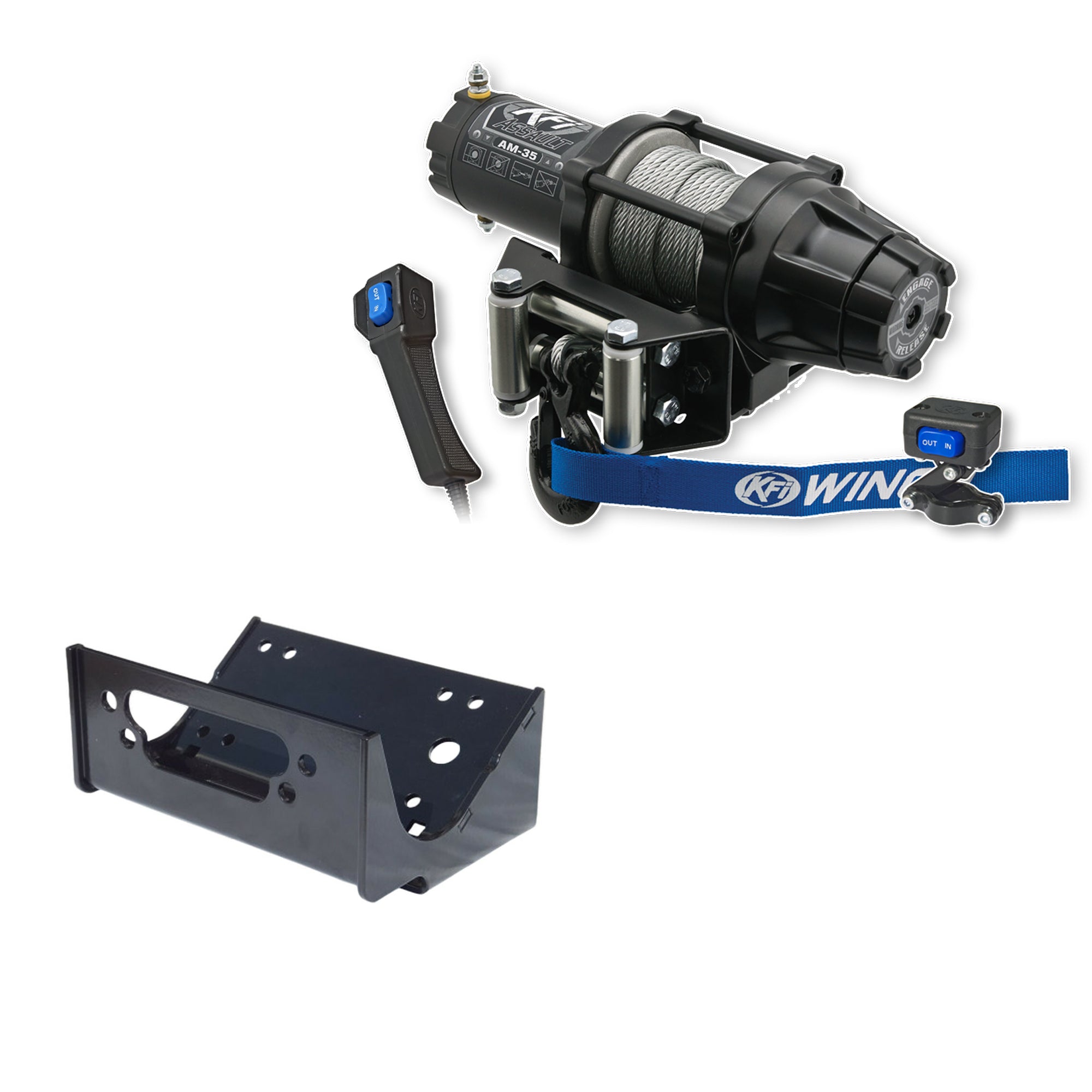 KFI Winch Kit For Kawasaki 800 Teryx 2014-2025