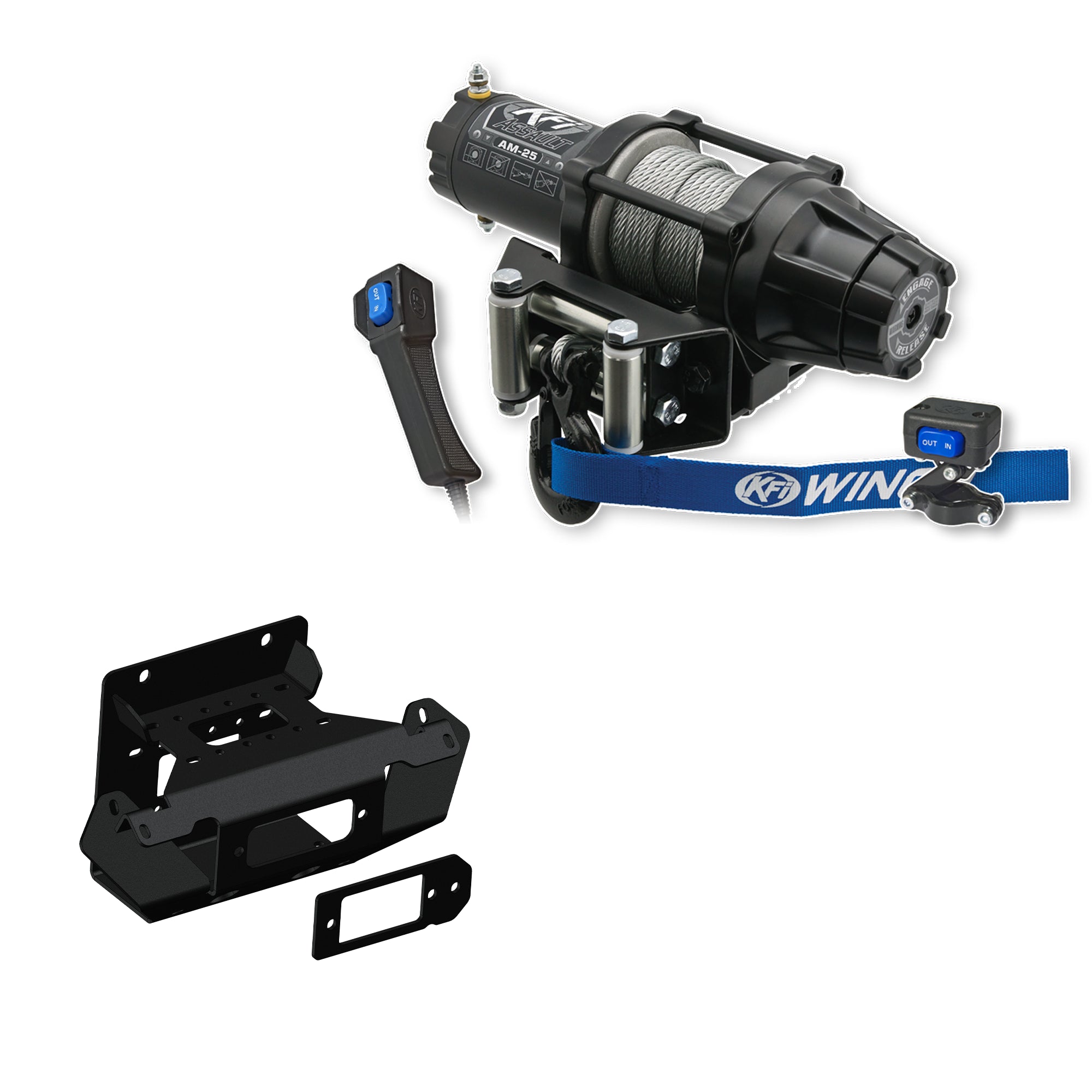 KFI Winch Kit For Can-Am Maverick X3 2017-2025