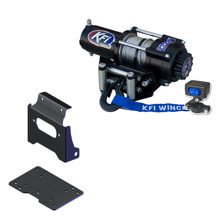 KFI Products Winch Kit For Honda TRX250 Recon (TE/TM) 2007-2023