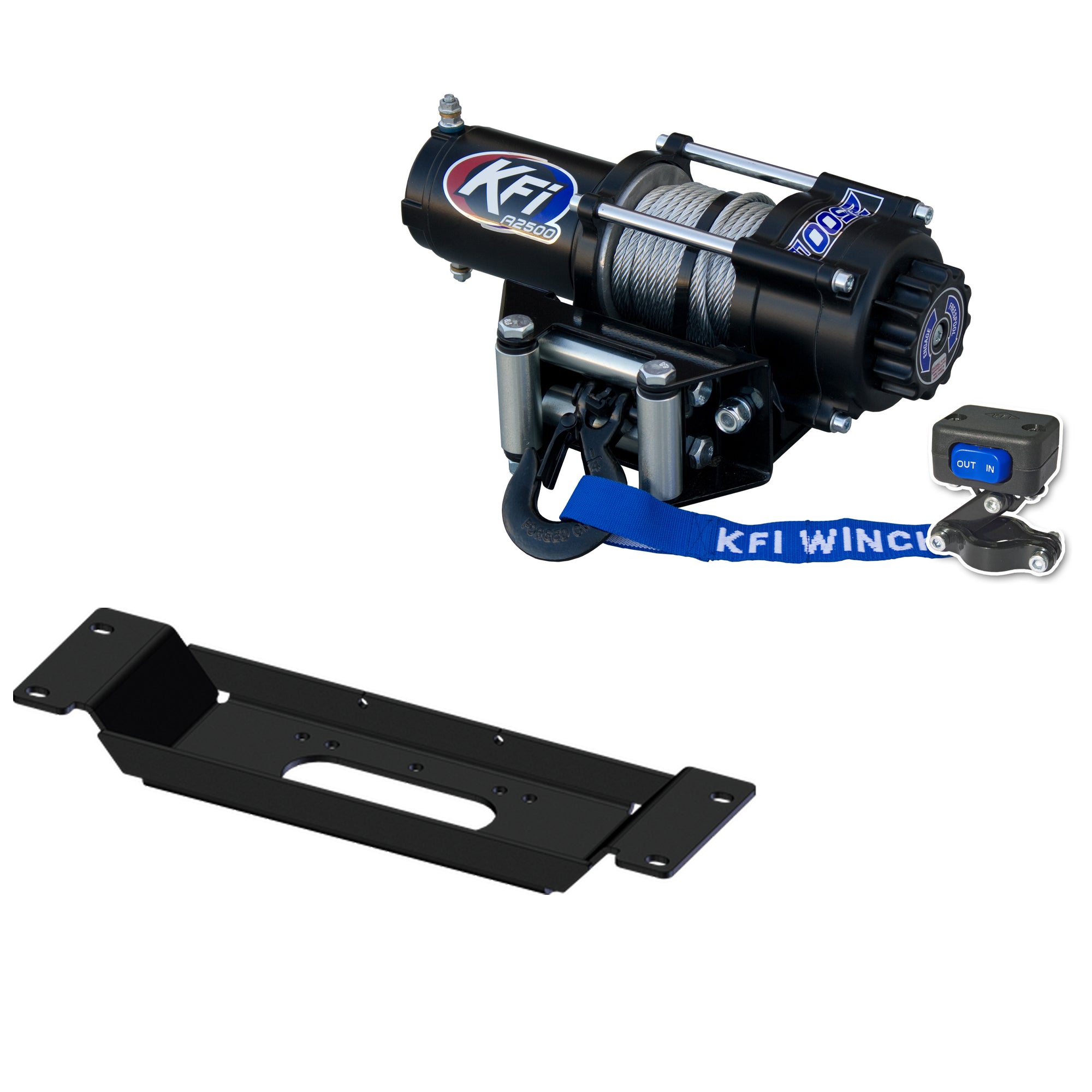 KFI Products Winch Kit For Polaris Ranger SP 570/Crew (Midsize) 2022-2024