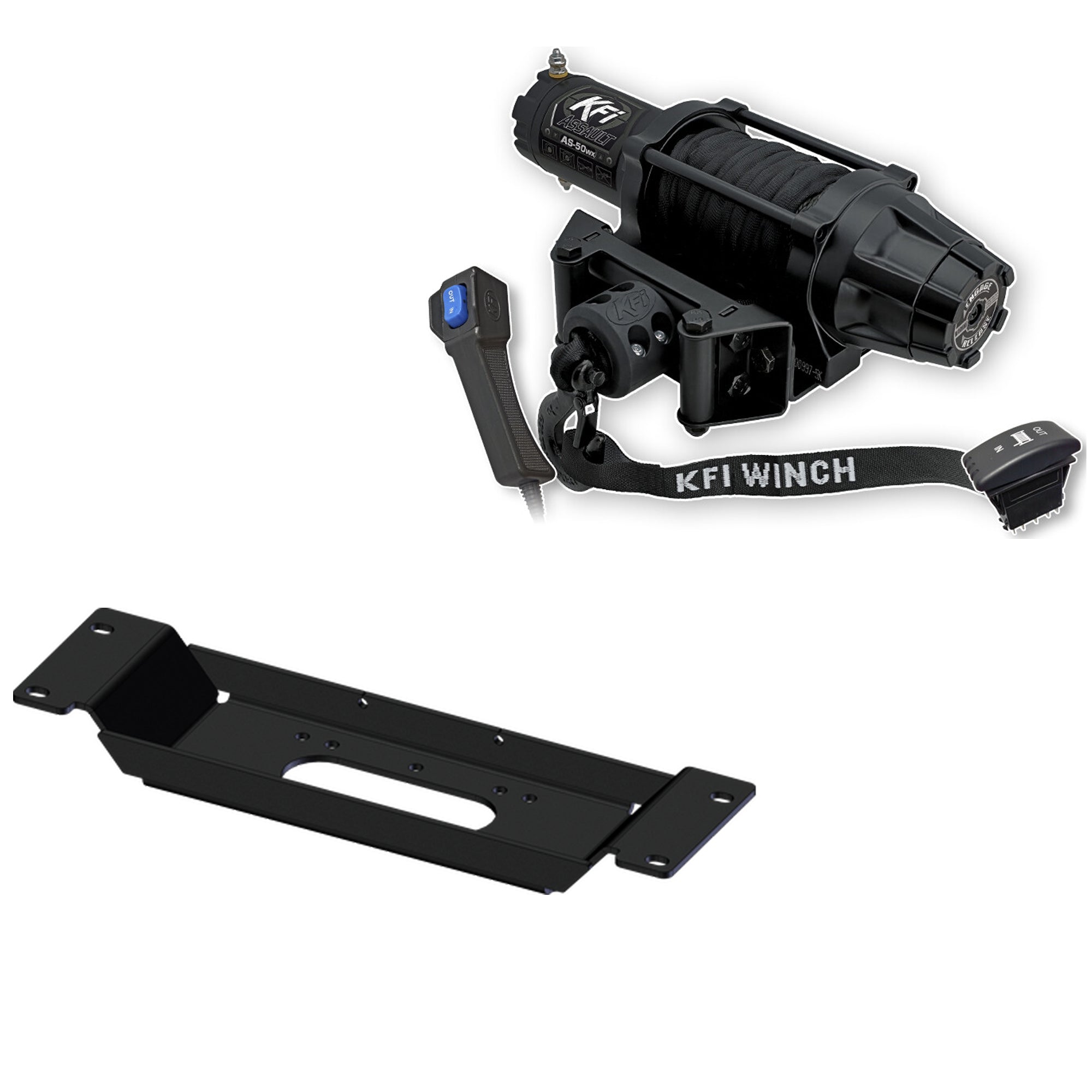 KFI Products Winch Kit For Polaris PRO XD Mid-Size/Crew 2022-2024